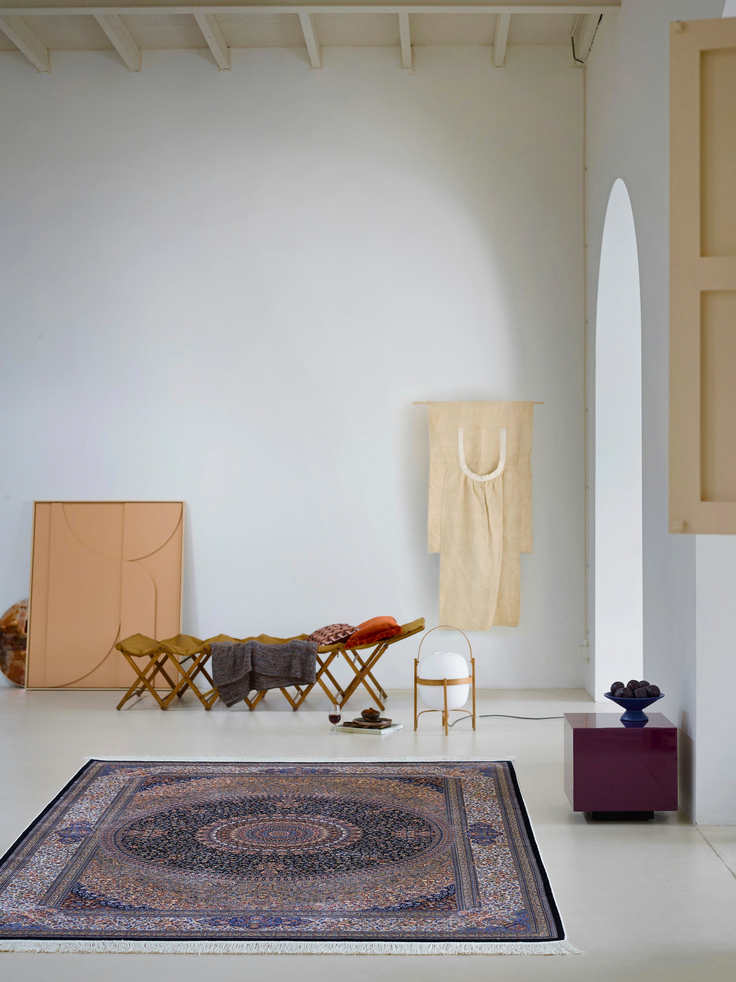 Wecon home Teppich »Täbriz«, rechteckig, 5 mm Höhe, Wohnzimmer, Orient Design