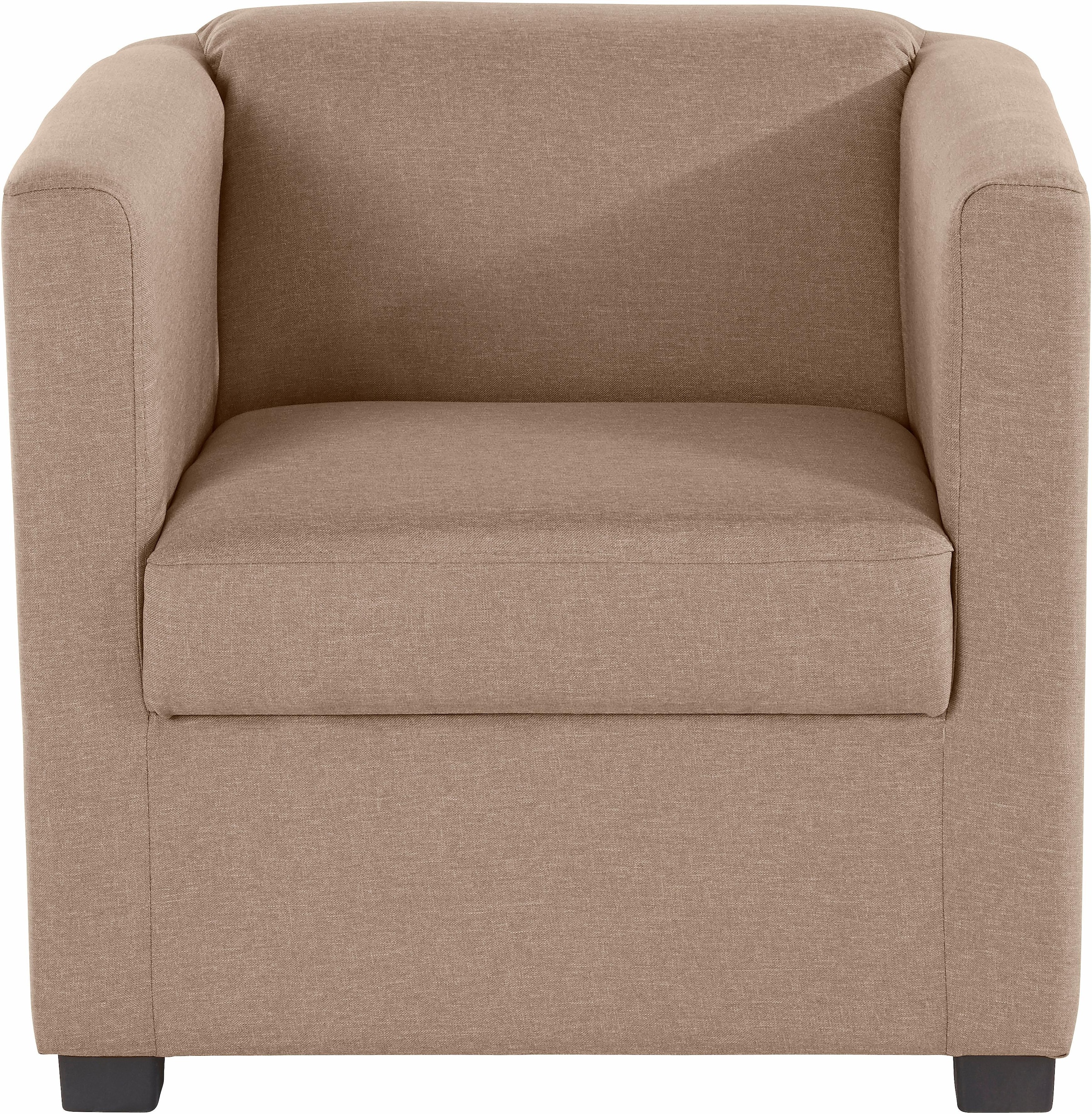 INOSIGN Sessel »Bob Cocktailsessel, Clubsessel, Loungesessel«, in verschiedenen modernen Farben und Qualitäten