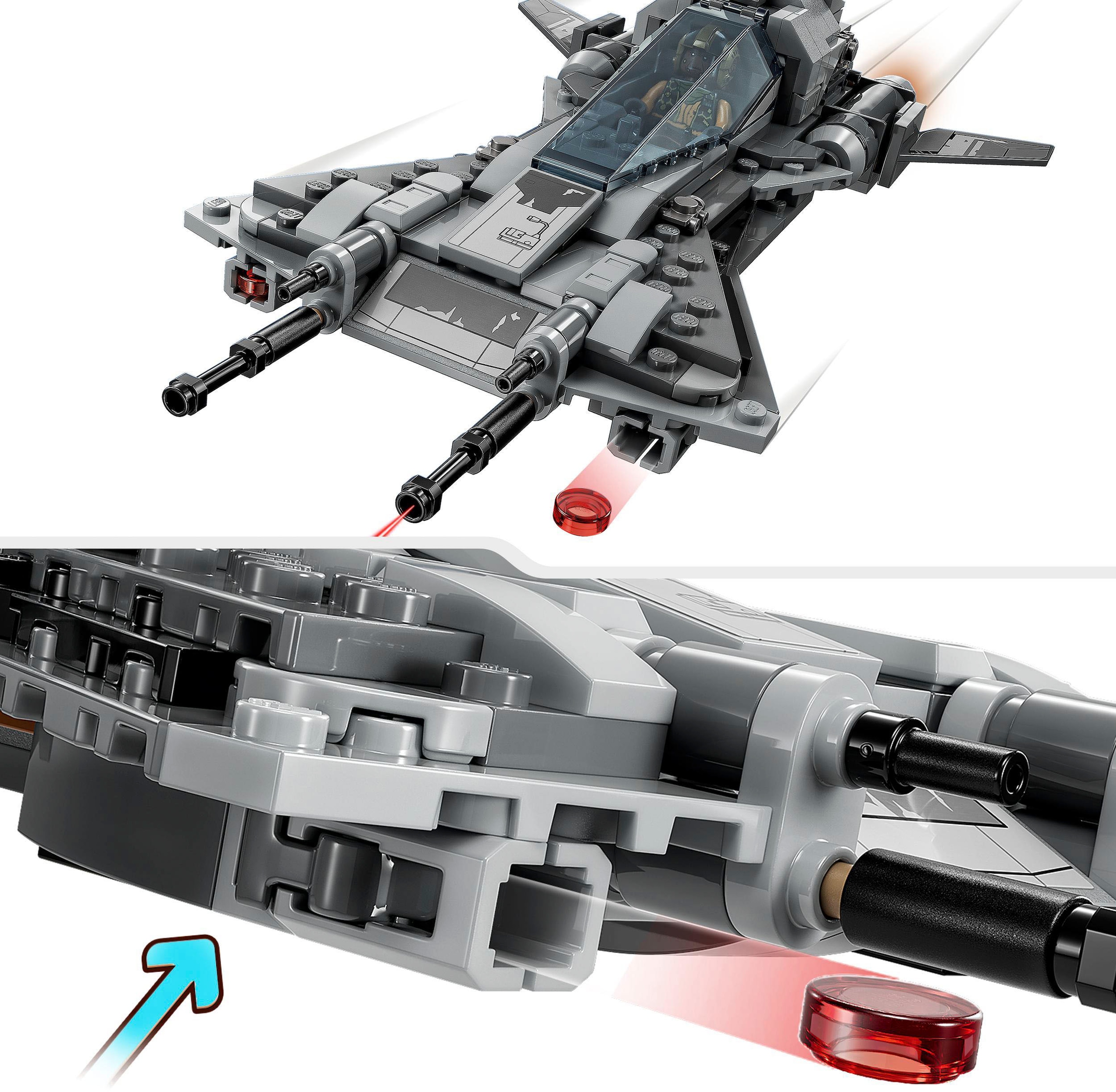 LEGO® Konstruktionsspielsteine »Snubfighter der Piraten (75346), LEGO® Star Wars™«, (285 St.)