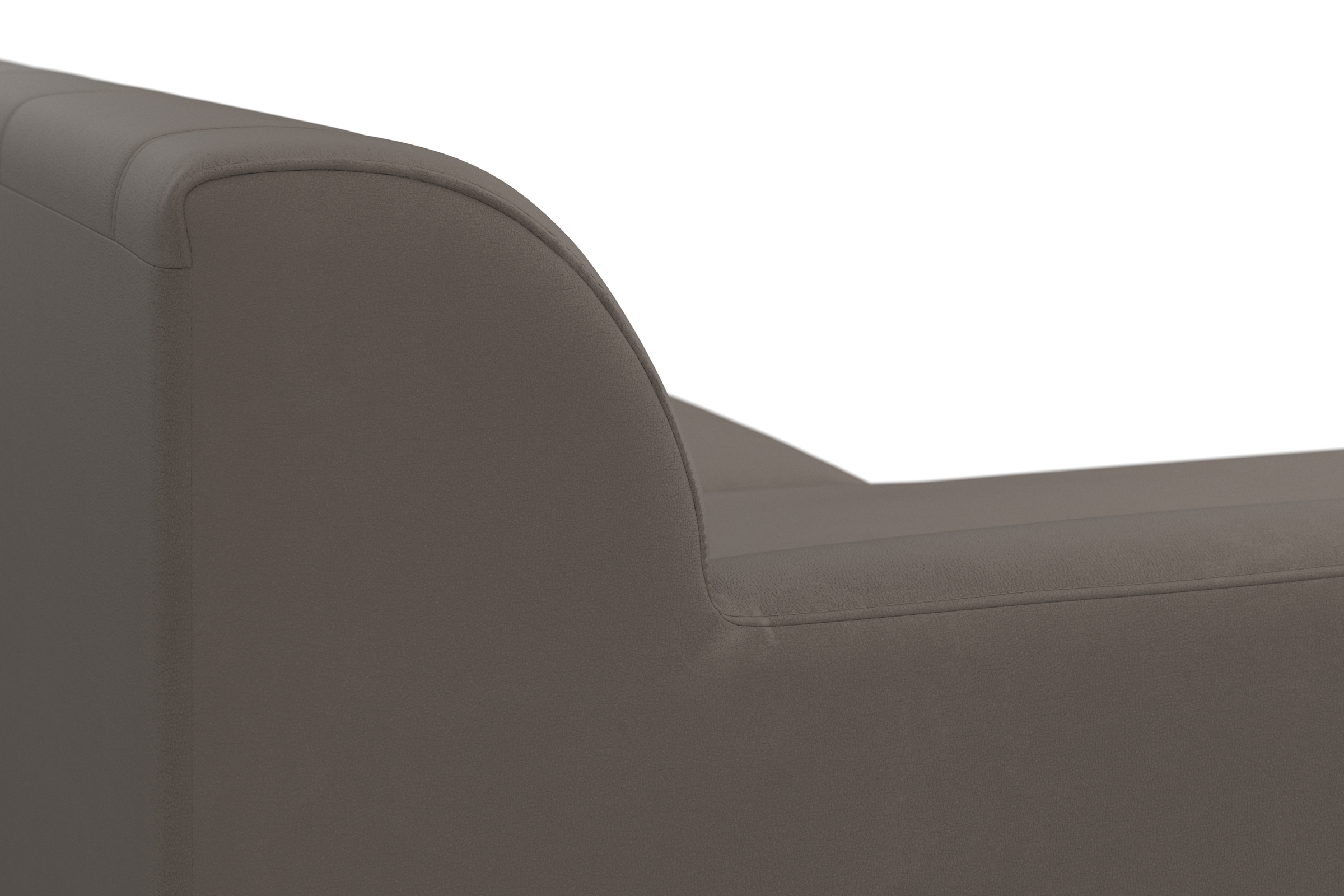 DOMO collection Ecksofa »Topper, elegant und zeitlos, kompaktes Stellmass 245/155cm, L-Form«, mit Recamiere, wahlweise mit Schlaffunktion