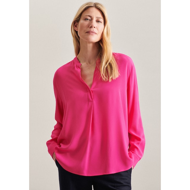 ❤ seidensticker Klassische Bluse »Schwarze Rose«, Tunika Uni kaufen im  Jelmoli-Online Shop