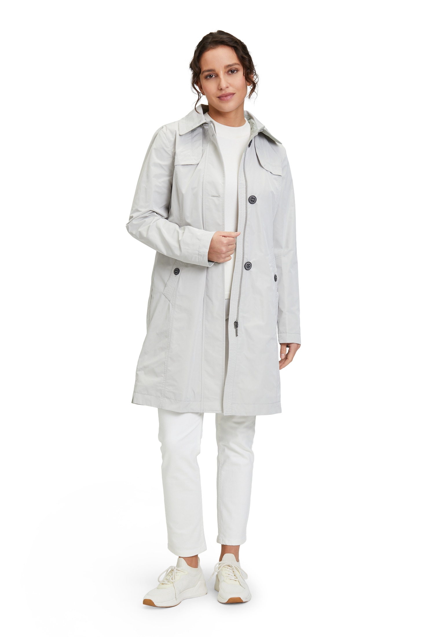 Gil Bret Trenchcoat, mit Knopfleiste