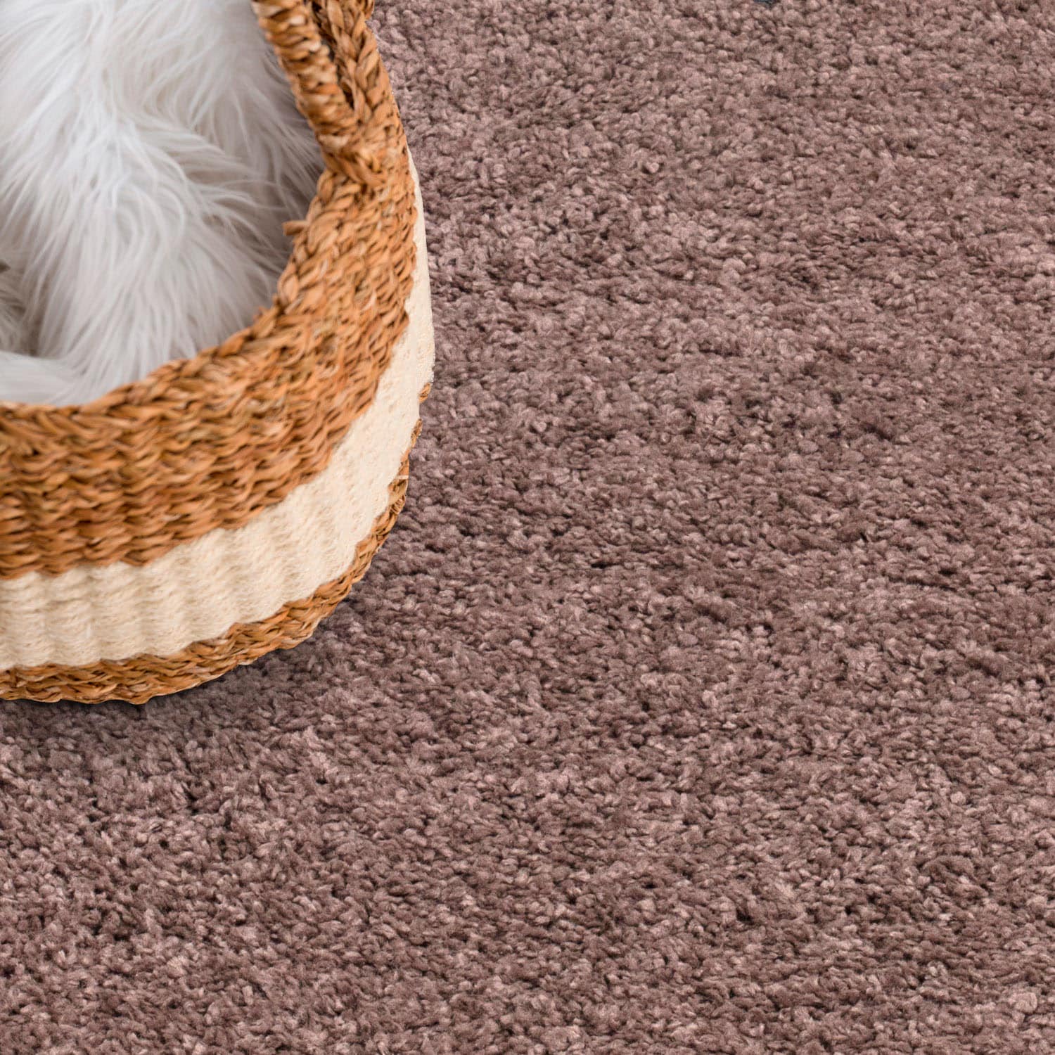 Carpet City Hochflor-Teppich »City Shaggy«, rechteckig, Robuster Langflor Teppich uni, besonders flauschig weich