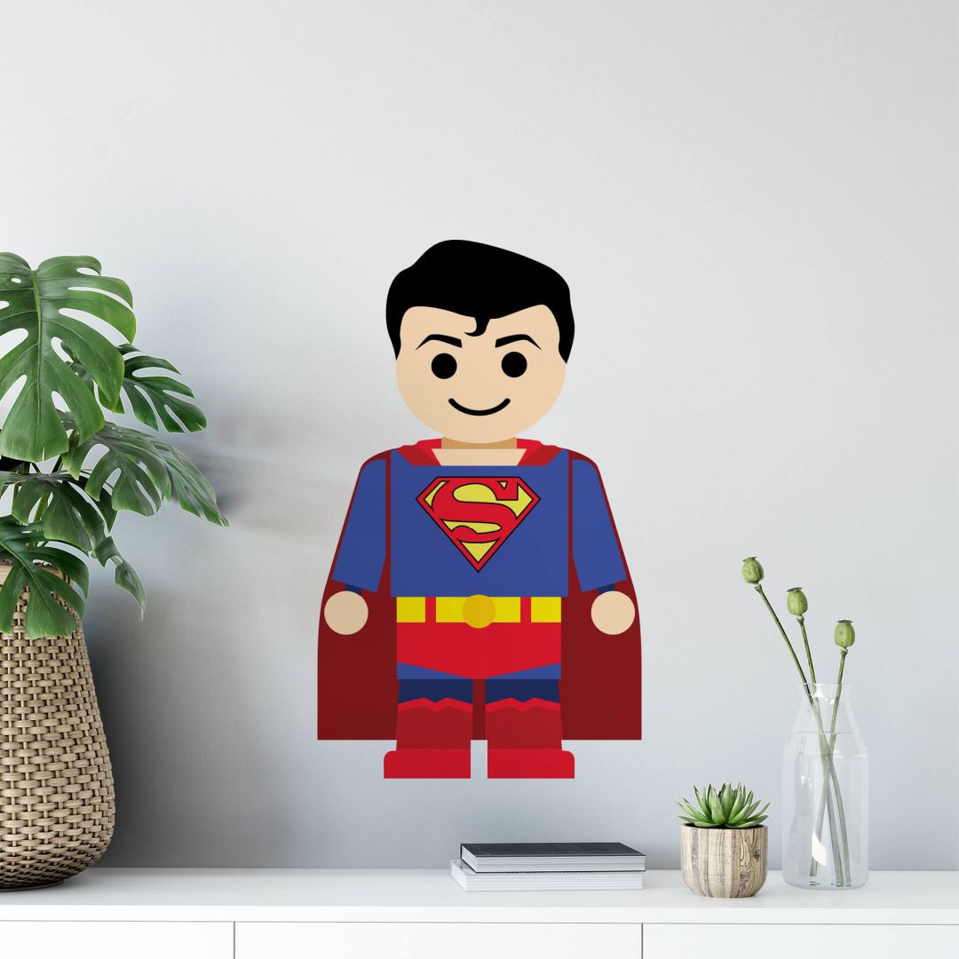 Wall-Art Wandtattoo »Spielfigur Superheld Superman«, (1 St.),  selbstklebend, entfernbar online bestellen | Jelmoli-Versand