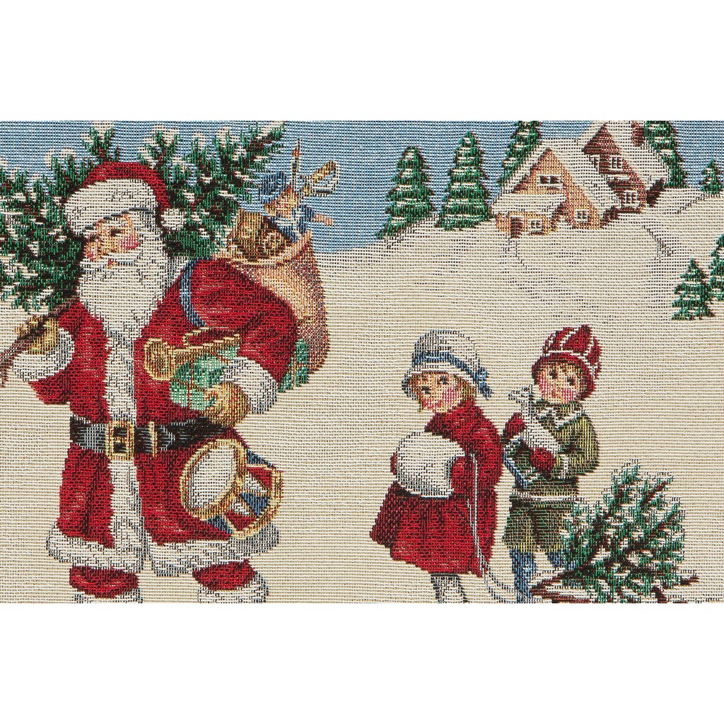 HOSSNER - HOMECOLLECTION Tischläufer »Kinder, Weihnachtsdeko, Weihnachten«, (1 St.), Weihnachten