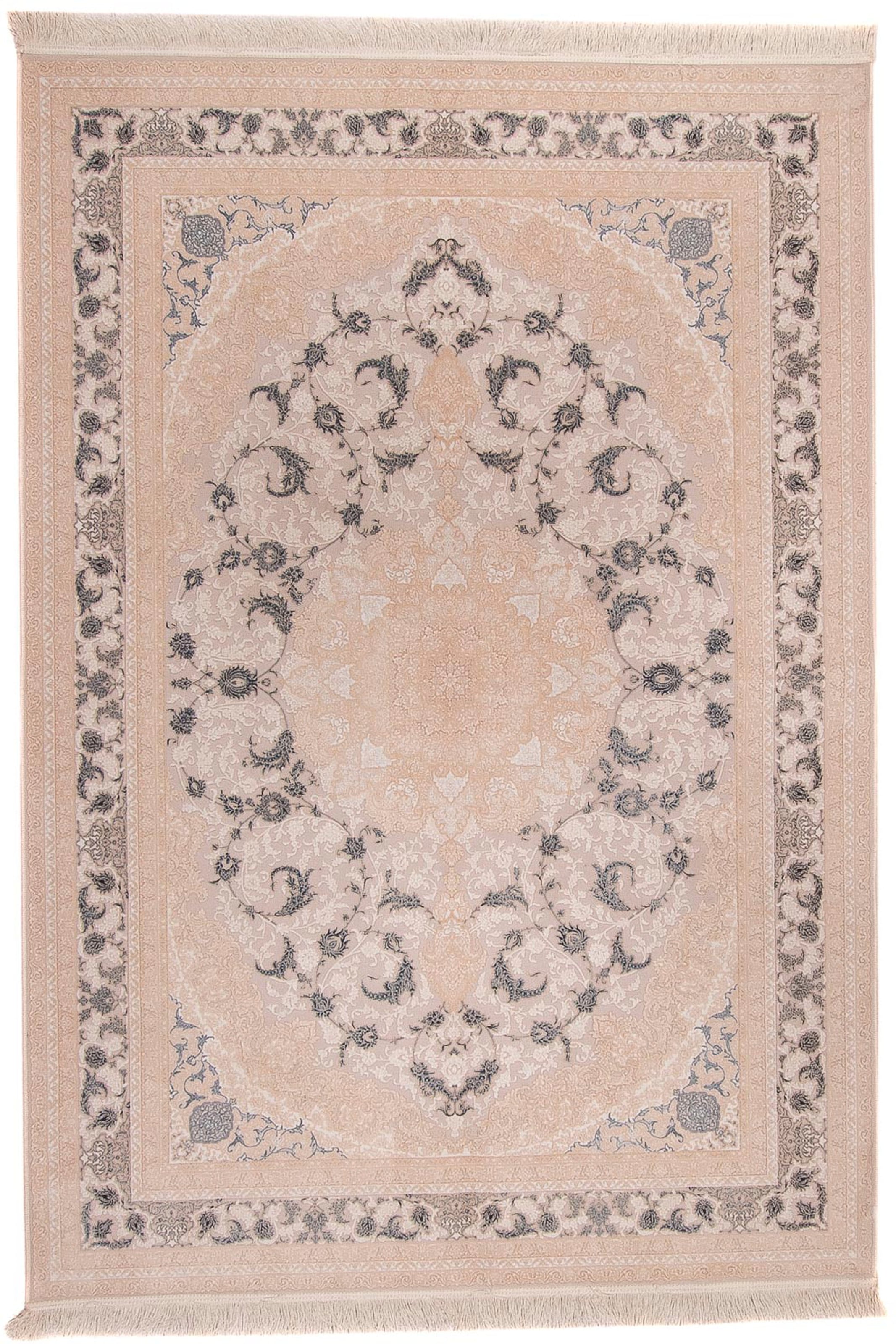 morgenland Designteppich »Designer - 225 x 150 cm - beige«, rechteckig, Wohnzimmer, Einzelstück