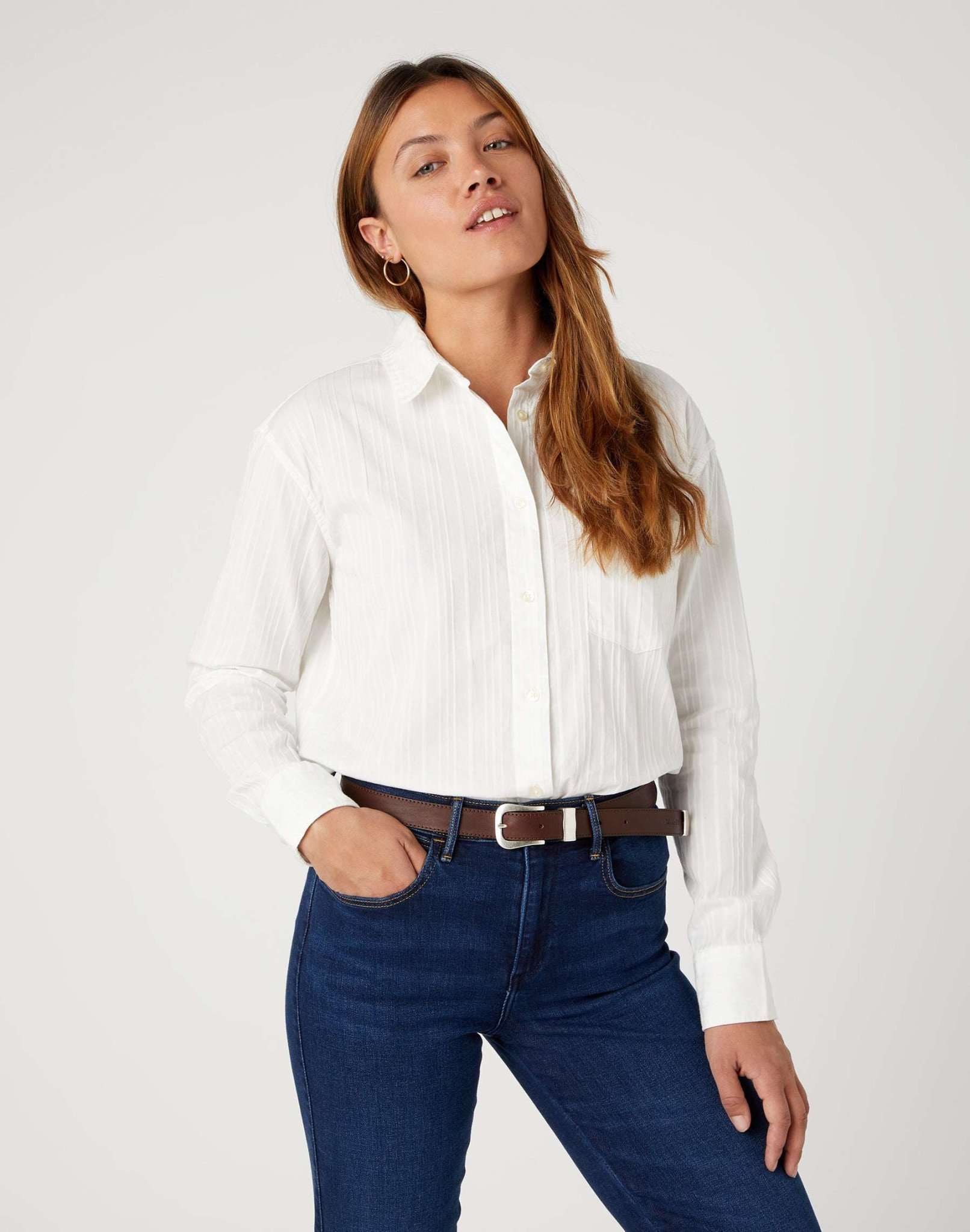 Wrangler Hüftgürtel »WRANGLER Gürtel Leather Belt«