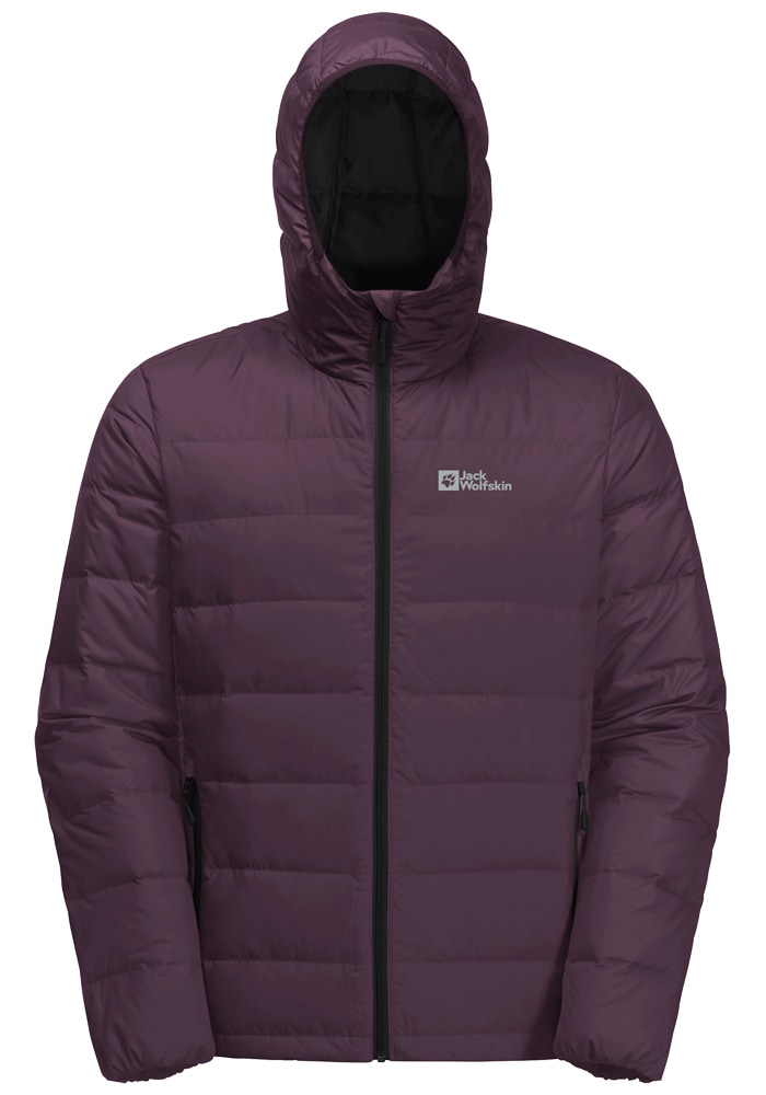 Jack Wolfskin Daunenjacke »ATHER DOWN HOODY M RDS«, mit Kapuze