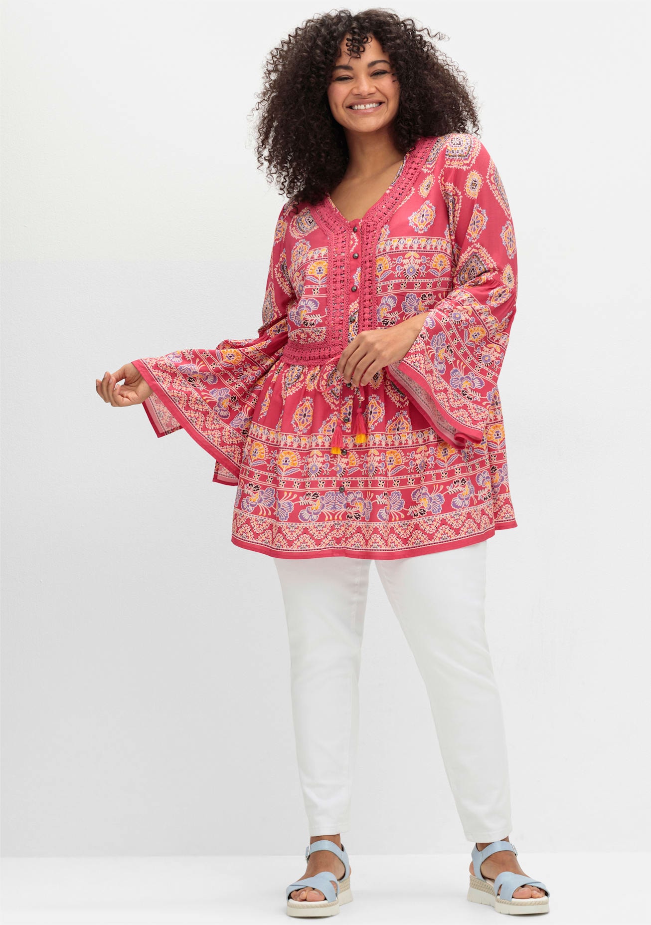 Sheego Longbluse