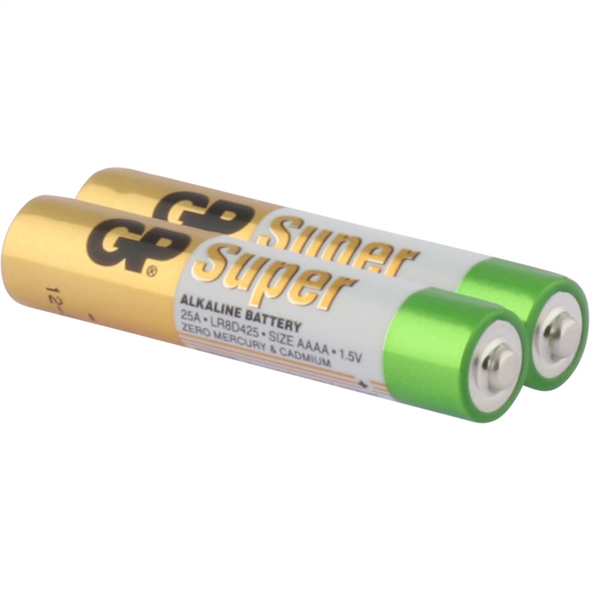 GP Batteries Akku-Ladestation »GP Batterie Super Alkaline AAAA 2x, 1,5V«