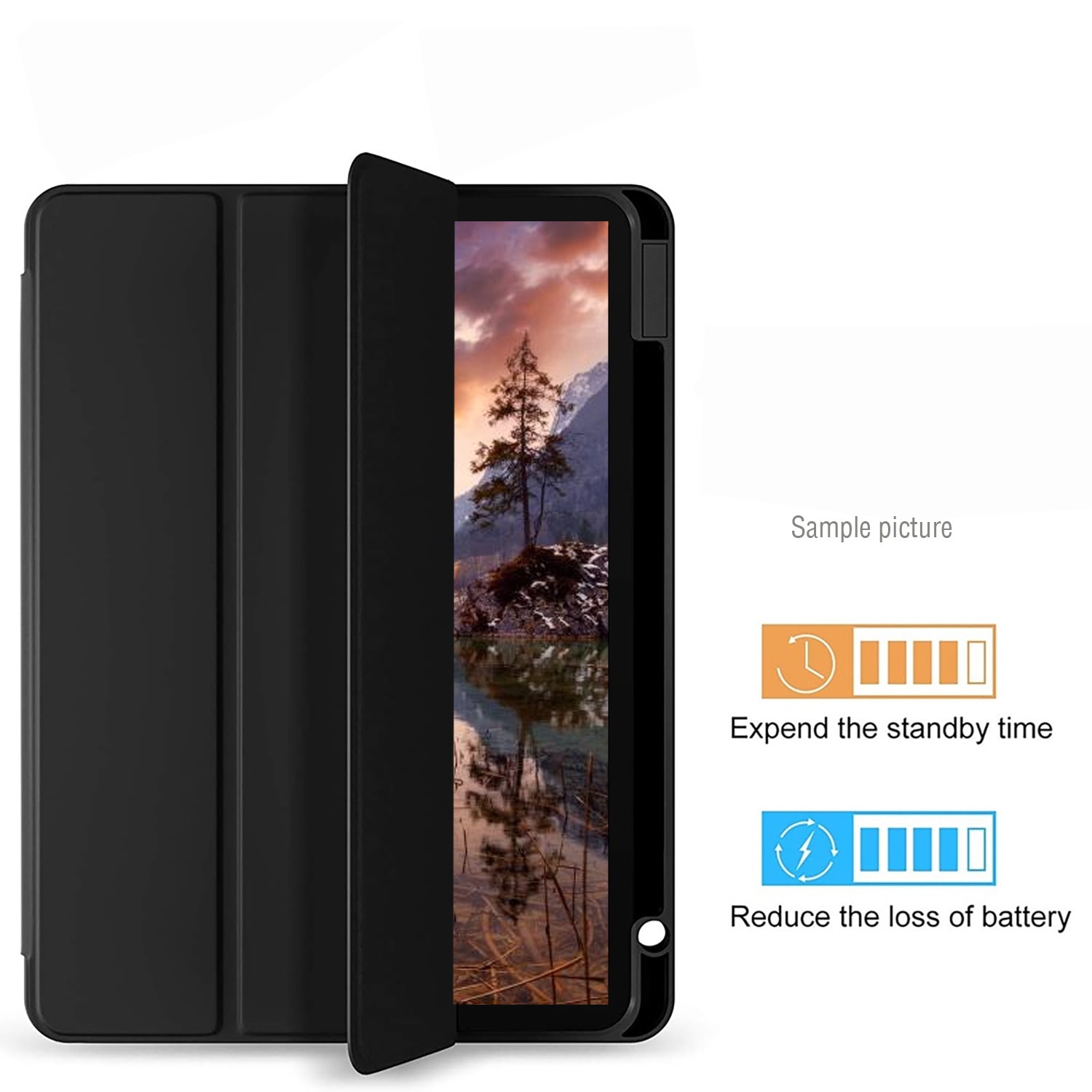 4smarts Tablet-Hülle »Folio Case Basic für Apple iPad 11" (2025)/10.9" (10.Gen)«, iPad 11" (2025)-iPad 10.9" (10. Gen.), Backcover, Schutzhülle, Tabletschutzhülle, Case, Schutzcase, stossfest