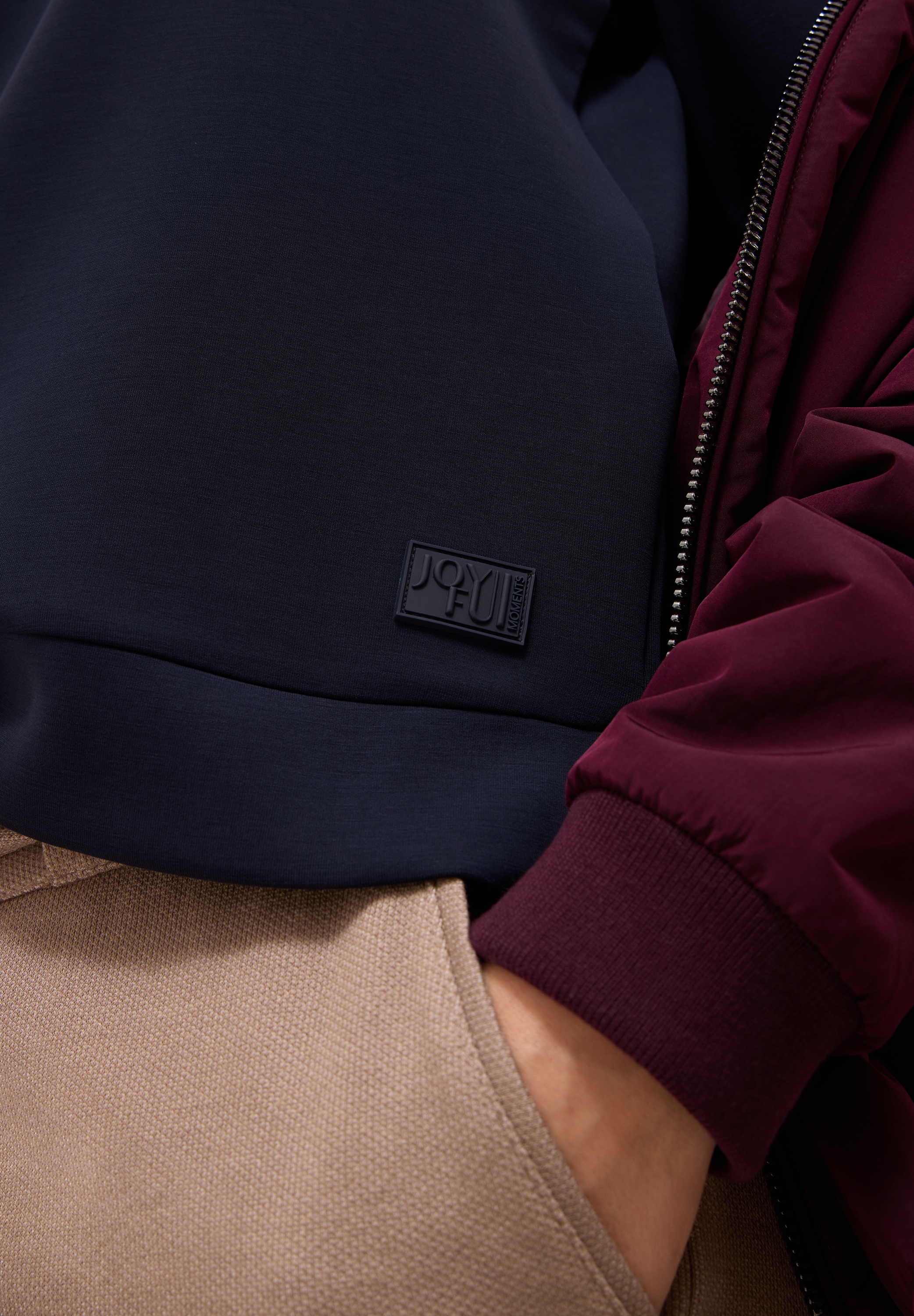 Cecil Sweatshirt, mit seitlichen Schlitzen