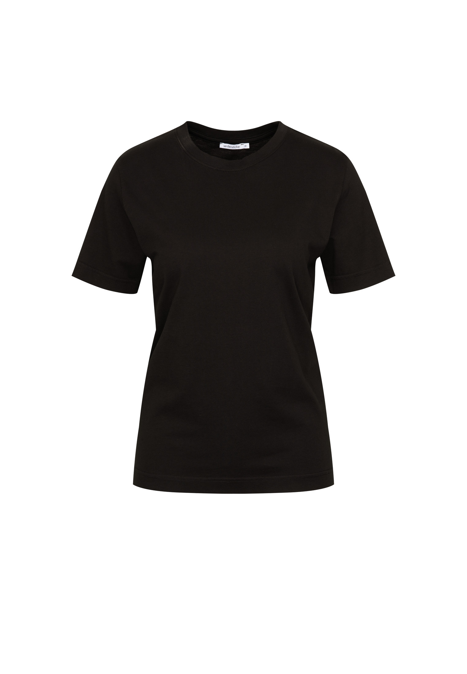 seidensticker T-Shirt »Schwarze Rose«, 1/2 Rundhals Uni