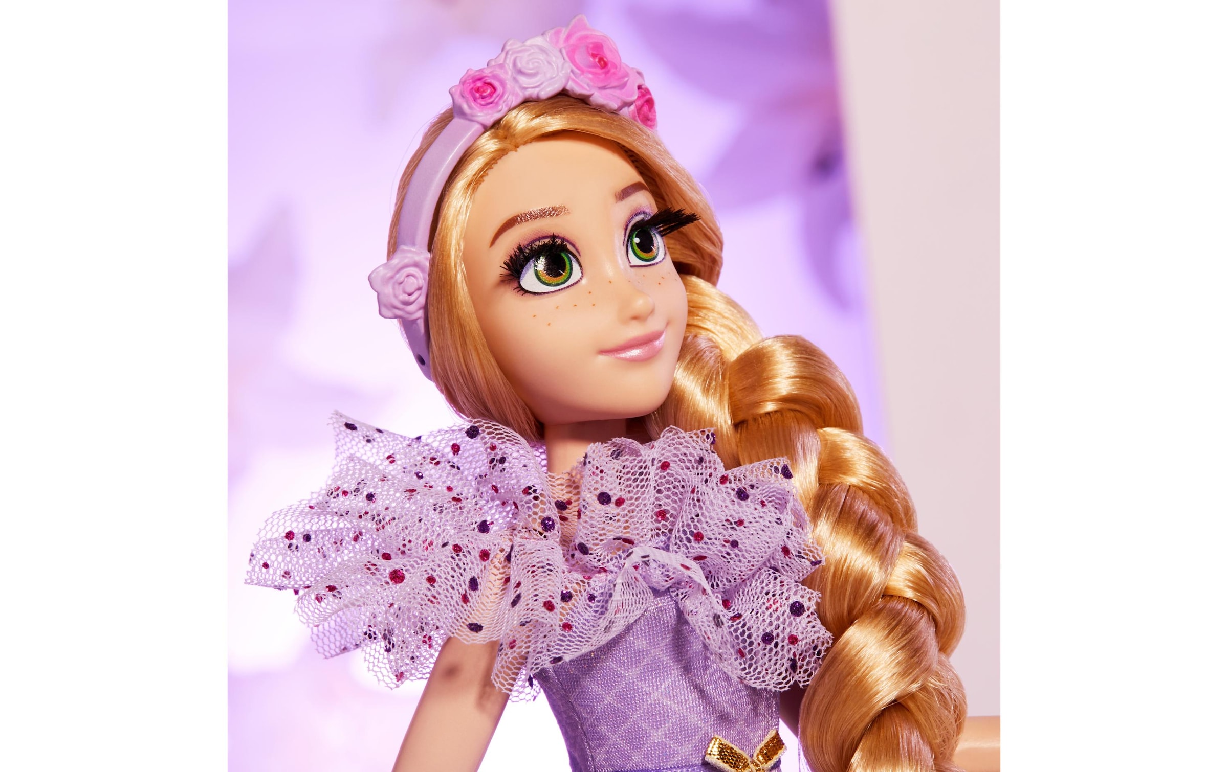 Disney Princess Anziehpuppe »Prinzessin Serie Rapunzel«, (Set, 1 tlg.)