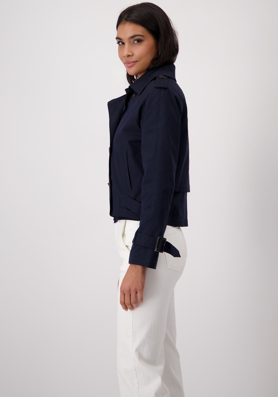 Monari Kurzjacke, ohne Kapuze, im Trench-Style