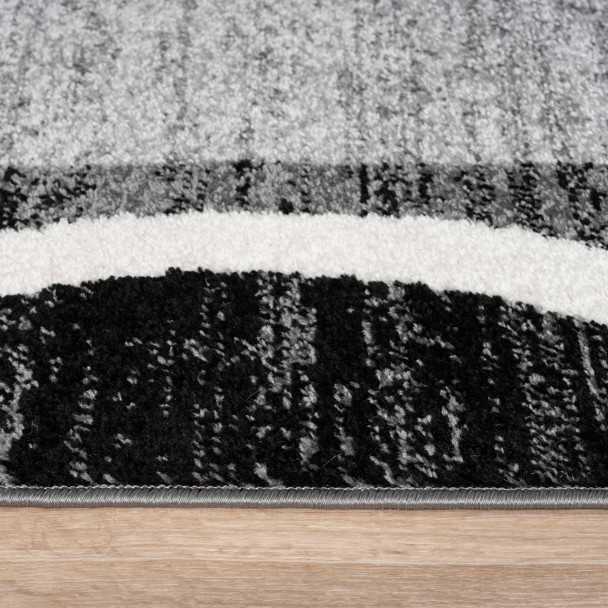 Paco Home Teppich »Sinai 059«, rechteckig, 13 mm Höhe, Kurzflor, modernes Design, mit Bordüre
