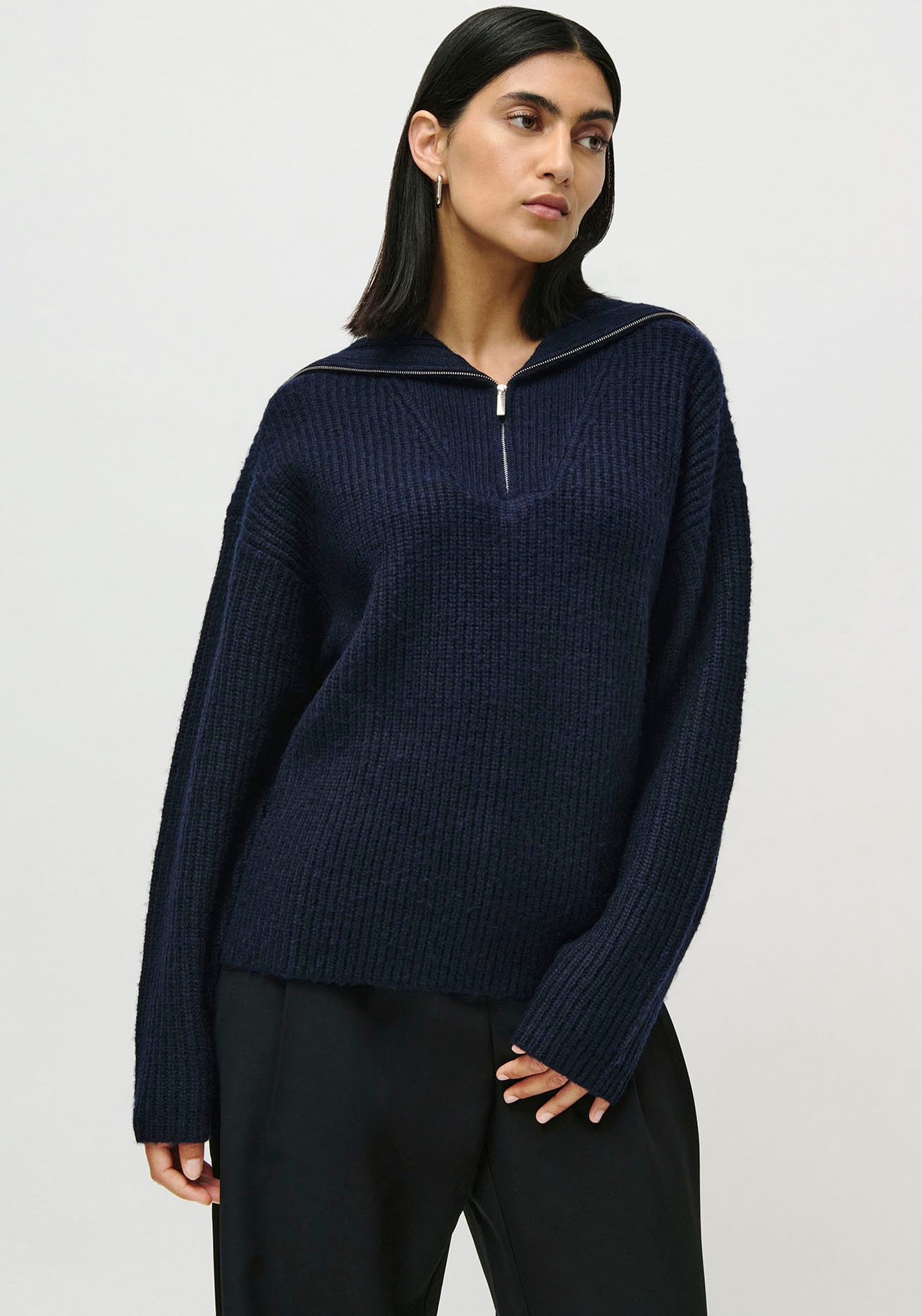 LeGer Strickpullover »Kylie, LeGer by Lena Gercke« Regular fit mit Rundhalsausschnitt