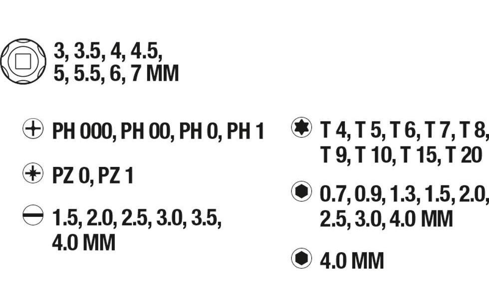 kwb Bit-Set, (40 St.)