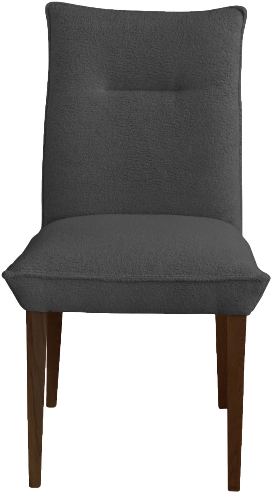 Home affaire 4-Fussstuhl »Atena«, (Set), 2 St., Luxus-Microfaser Teddyoptik, Gestell aus Massivholz Buche, Bezug Teddyoptik