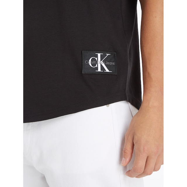 shoppen | mit »BADGE Calvin Klein online Jeans SLEEVE«, T-Shirt UP TURN Jelmoli-Versand Logopatch