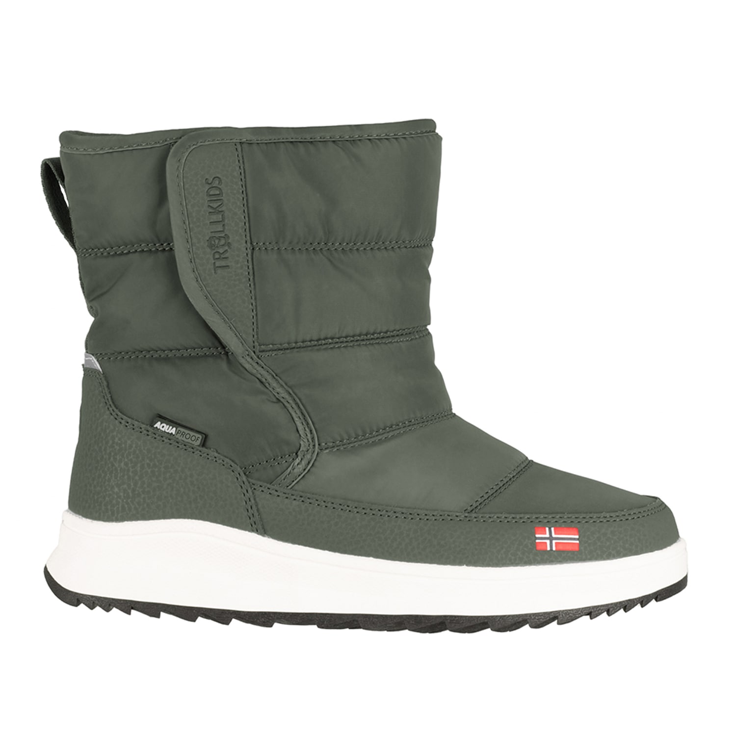 TROLLKIDS Winterboots »KIDS KONGSBERG WINTER BOOTS«, wasserdicht, Klettverschluss, reflektierende Details