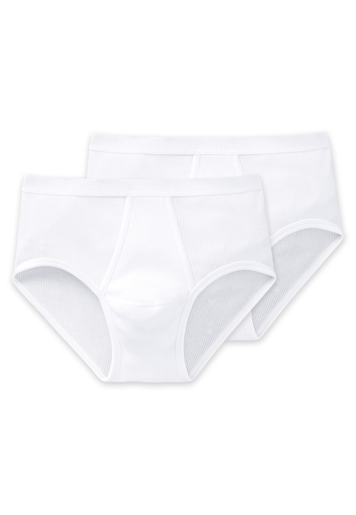 Schiesser Slip »"Original Classics"«, (2er Pack), mit Eingriff