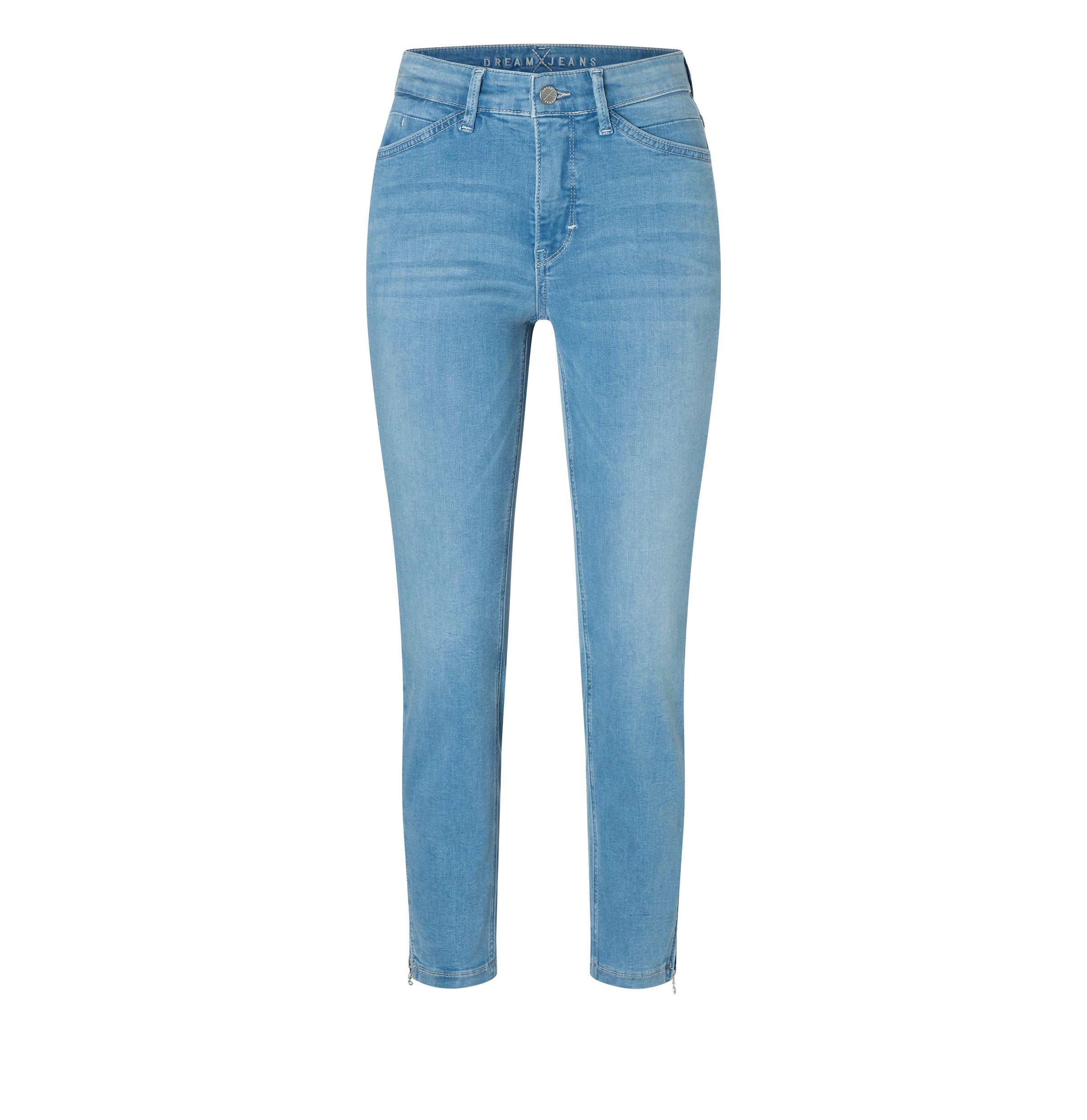 MAC 7/8-Jeans »Dream Chic«, verkürzte Form mit Reissverschluss