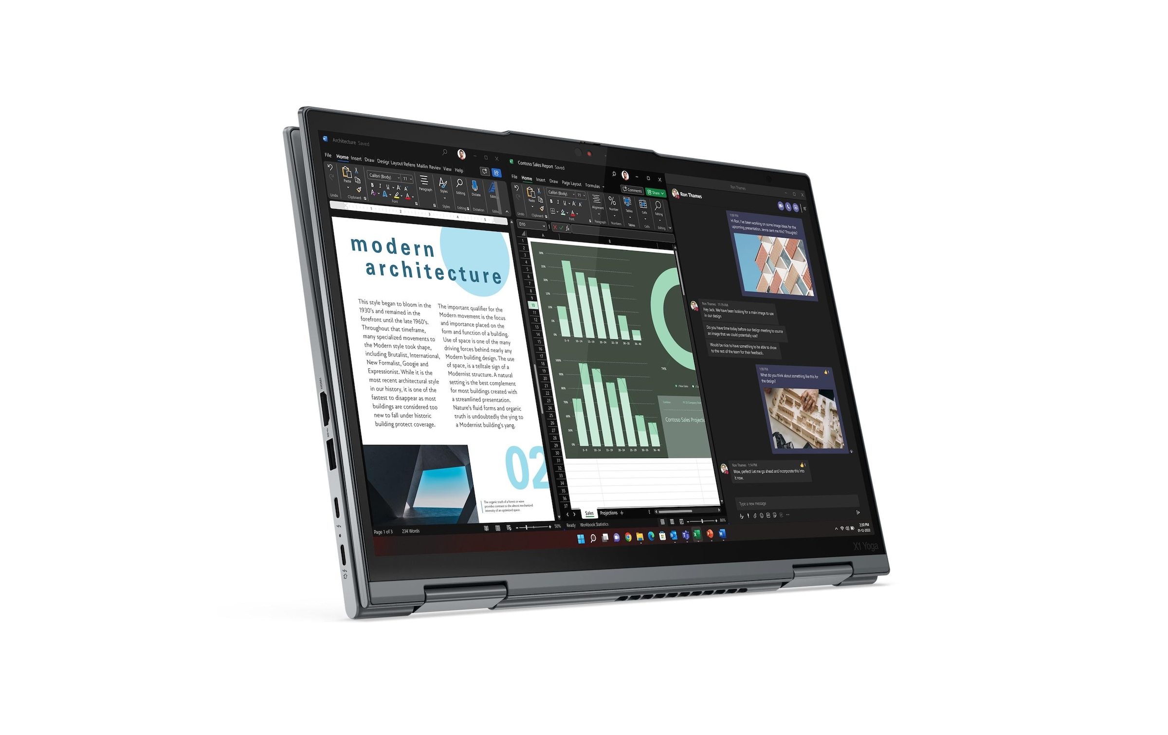 Lenovo Business-Notebook »ThinkPad X1 Yoga«, 35,42 cm, / 14 Zoll, Intel, Core i7, 1000 GB SSD