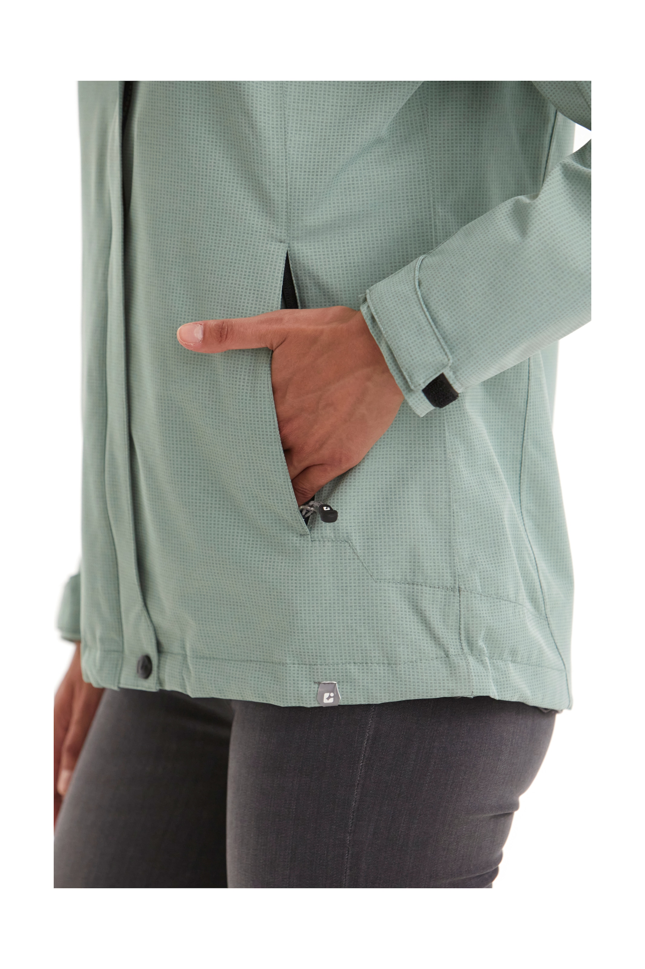 Killtec Outdoorjacke »Inkele«, Damenjacke mit abnehmbarer Kapuze, wind- und wasserdicht, atmungsaktiv