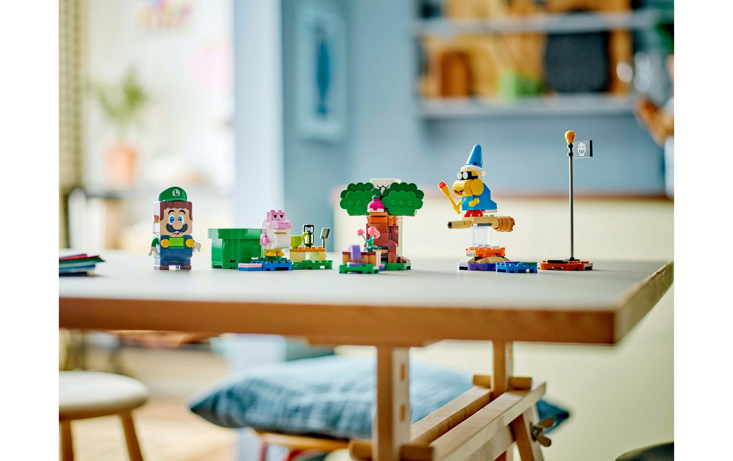 LEGO® Konstruktionsspielsteine »Super Mario Abenteuer mit dem interaktiven Luigi 71440«, (210 St.)