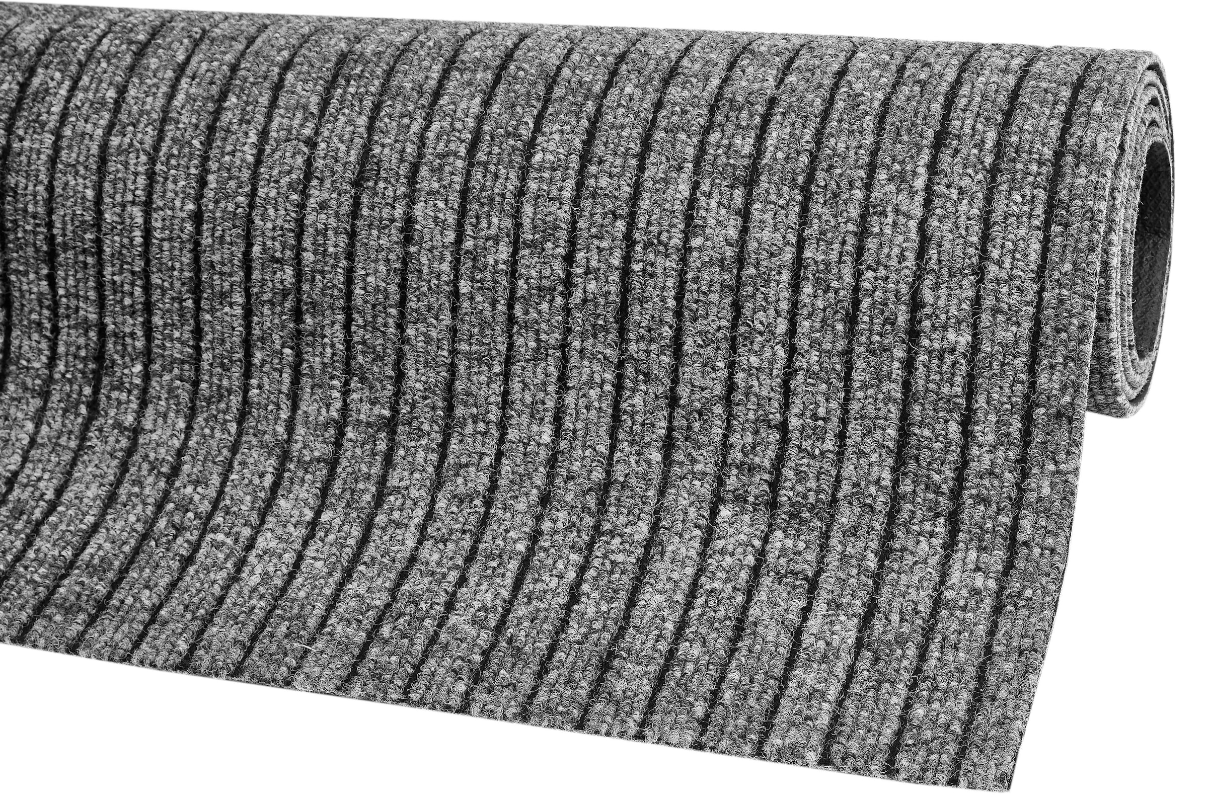 Andiamo Läufer »Marlo, Made in Belgium«, rechteckig, 7 mm Höhe, Schmutzfangläufer, gestreift, robust, In- und Outdoor geeignet