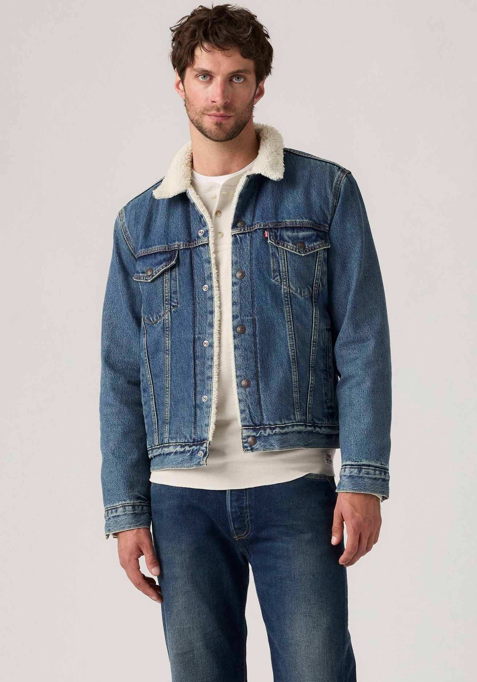 Levi's® Kurzjacke »SHERPA« mit Sherpa Fütterung