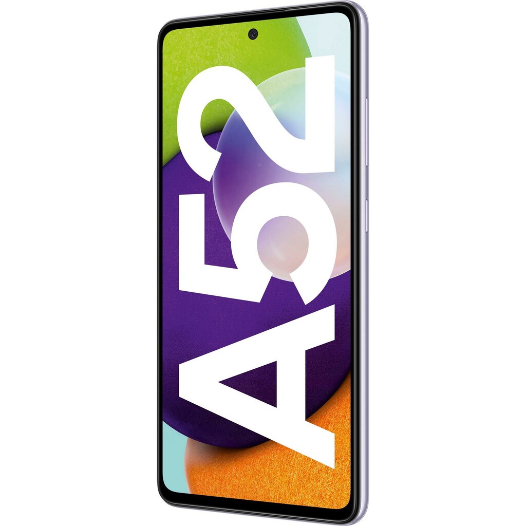 Samsung Smartphone »Galaxy-A52«, violett, 16,4 cm/6,5 Zoll, 128 GB Speicherplatz, 64 MP Kamera