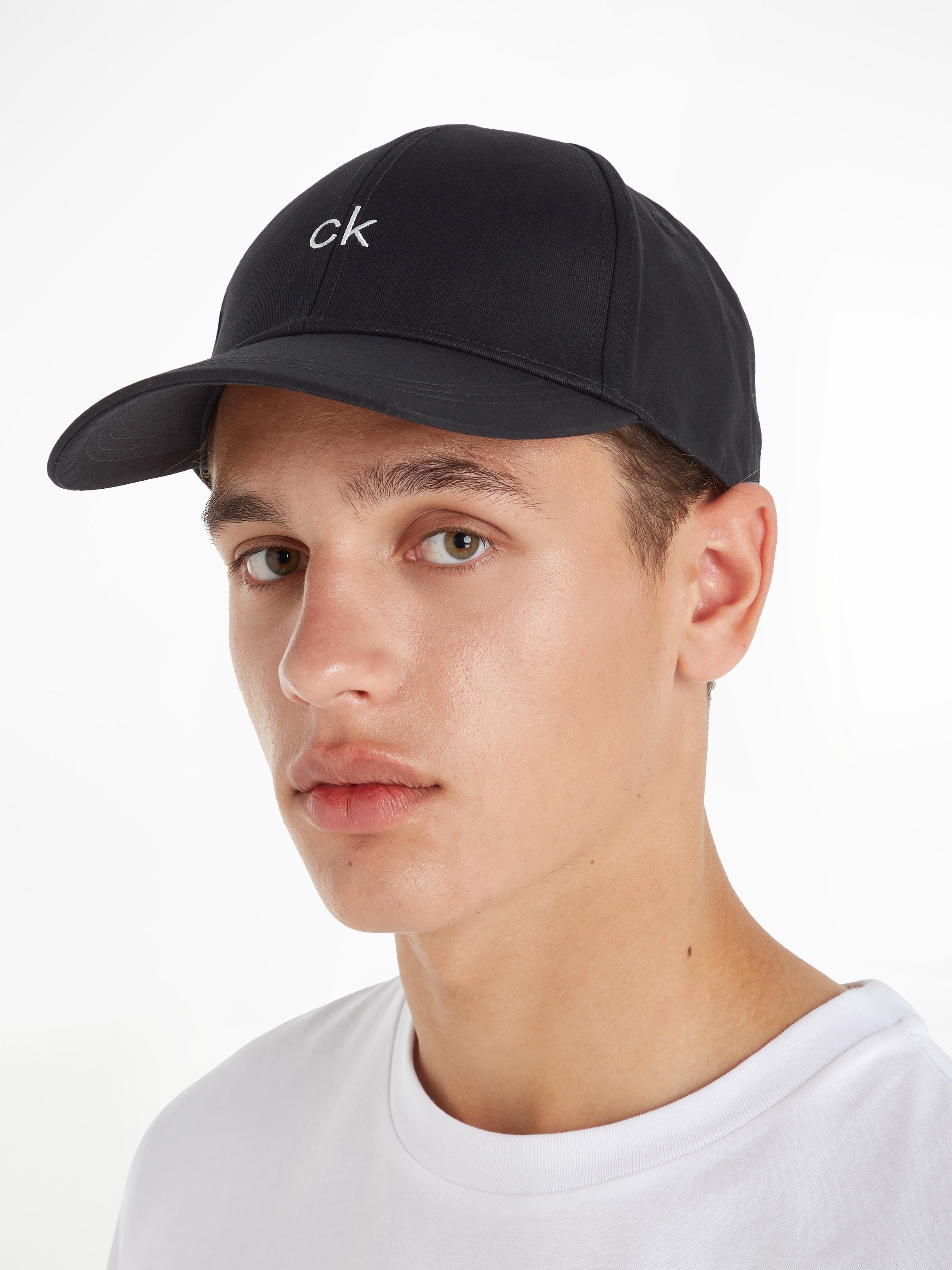 Calvin Klein Baseball Cap »CK CENTER CAP« mit Calvin Klein Monogramm Logo-Stickerei, unisex