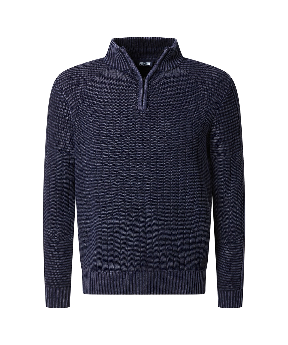 Pioneer Authentic Jeans Strickpullover, mit Strickmuster