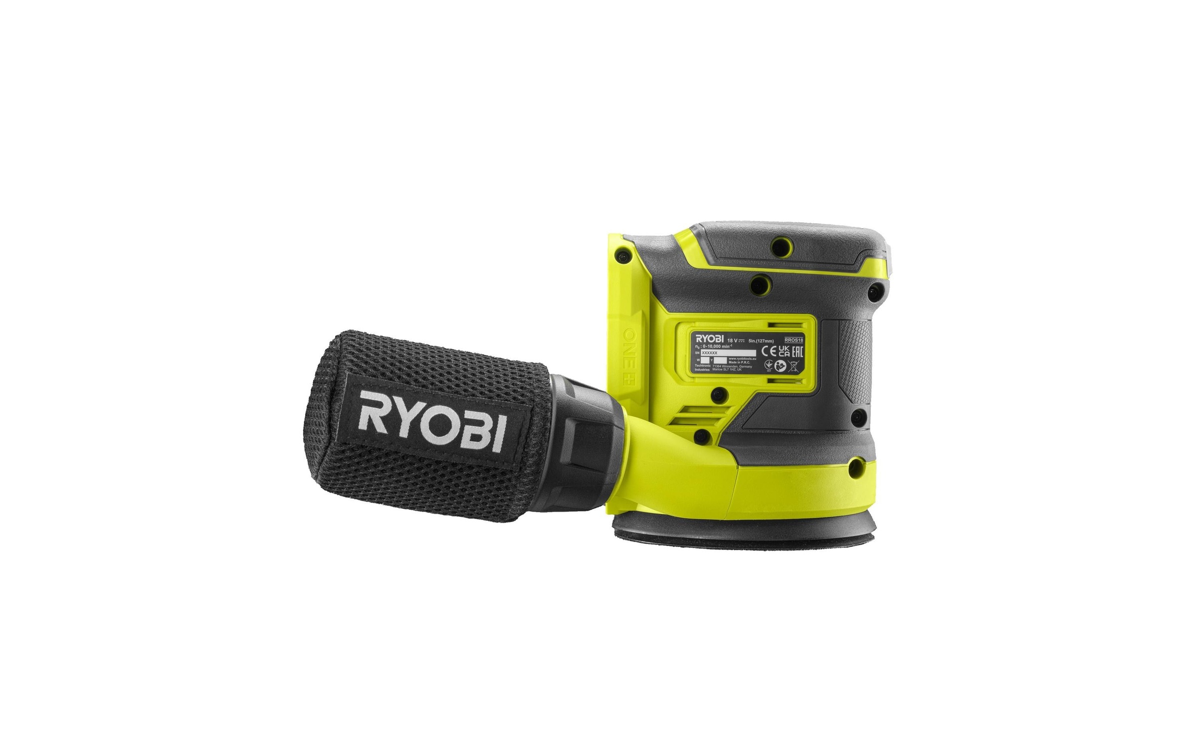 Akku-Exzenterschleifer »RYOBI RROS18-0, 18 V, Solo«