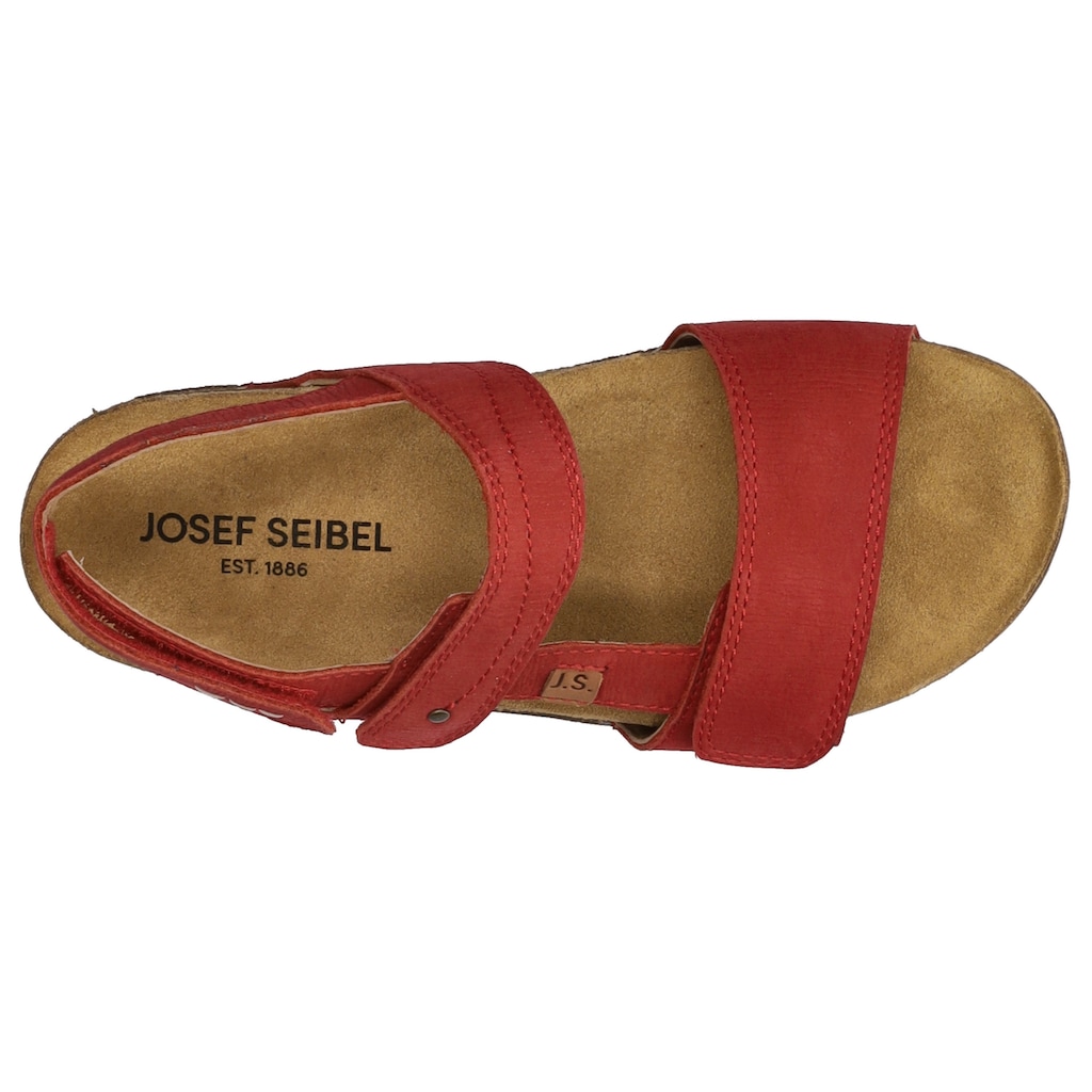 Josef Seibel Sandale »Hannah«, Sommerschuh, Sandalette, Klettschuh, mit praktischem Klettverschluss