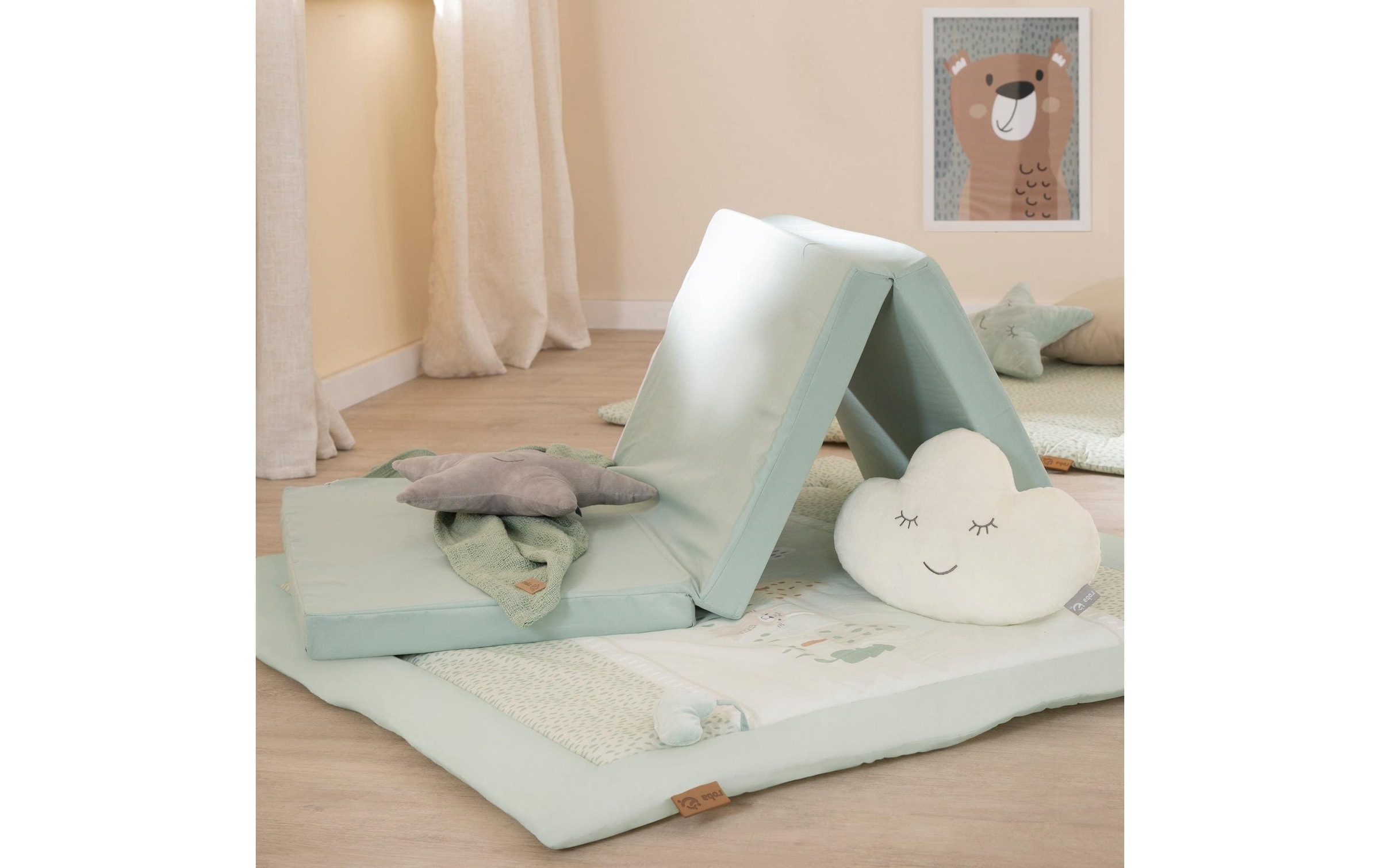 roba® Babymatratze »roba Style«, 5,5 cm hoch, (1 St.)