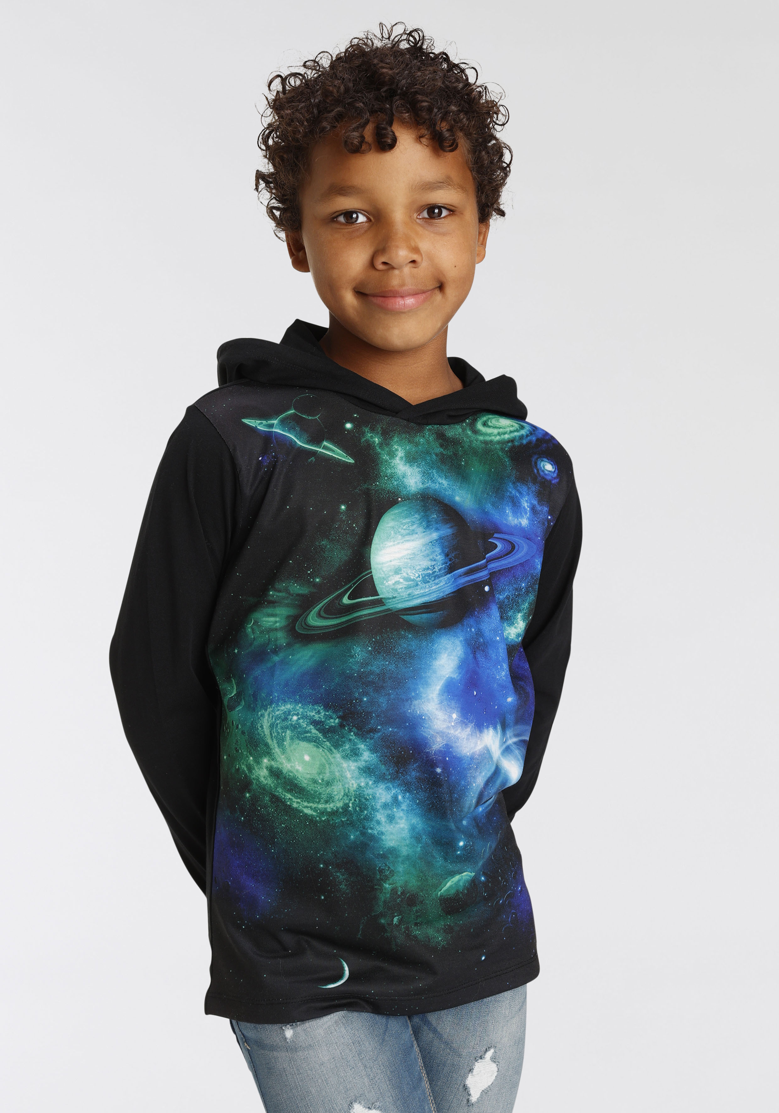 Kapuzenshirt »UNIVERSUM«, Fotodruck