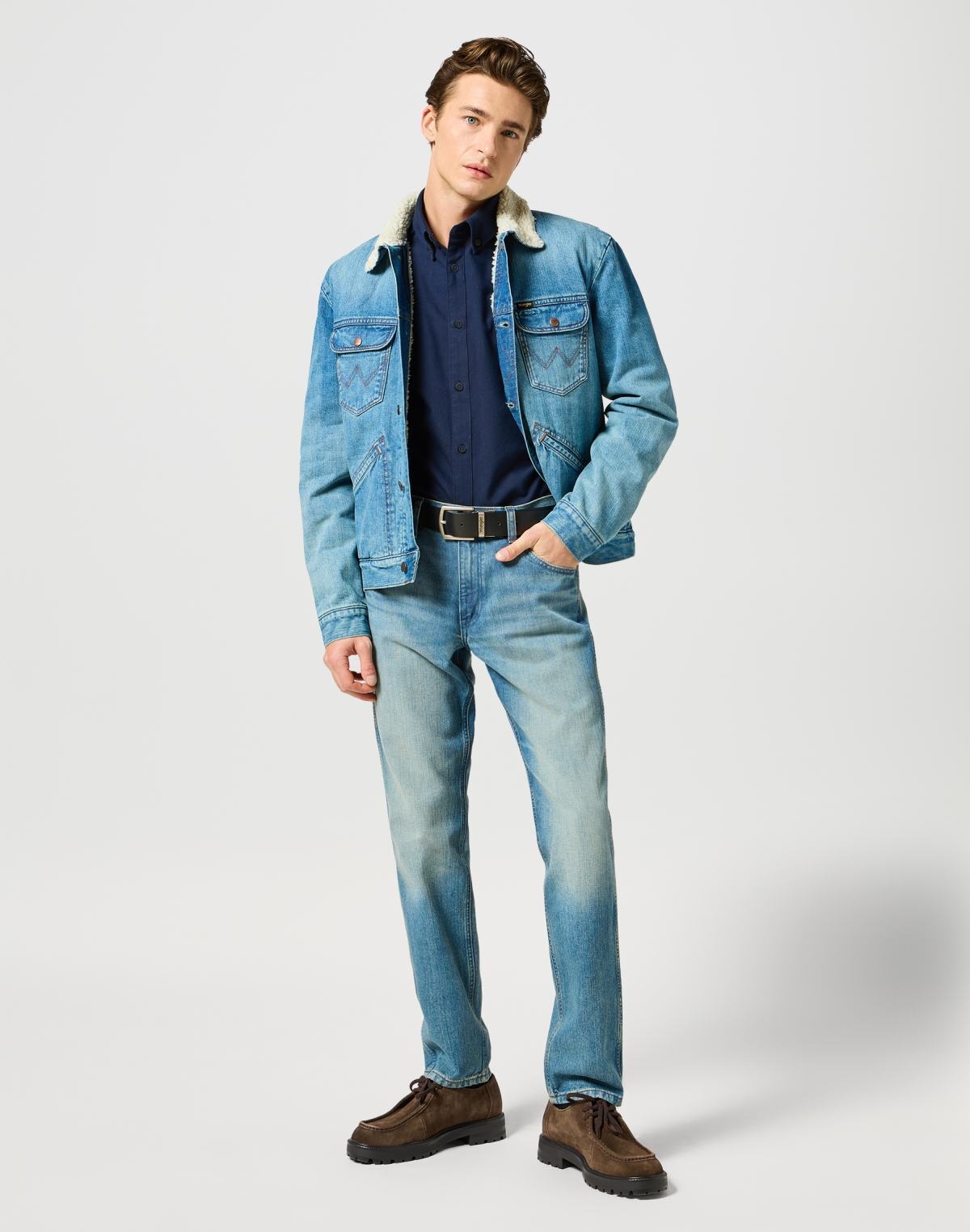 Wrangler Langarmhemd »Wrangler Langarmhemd Oxford Shirt«