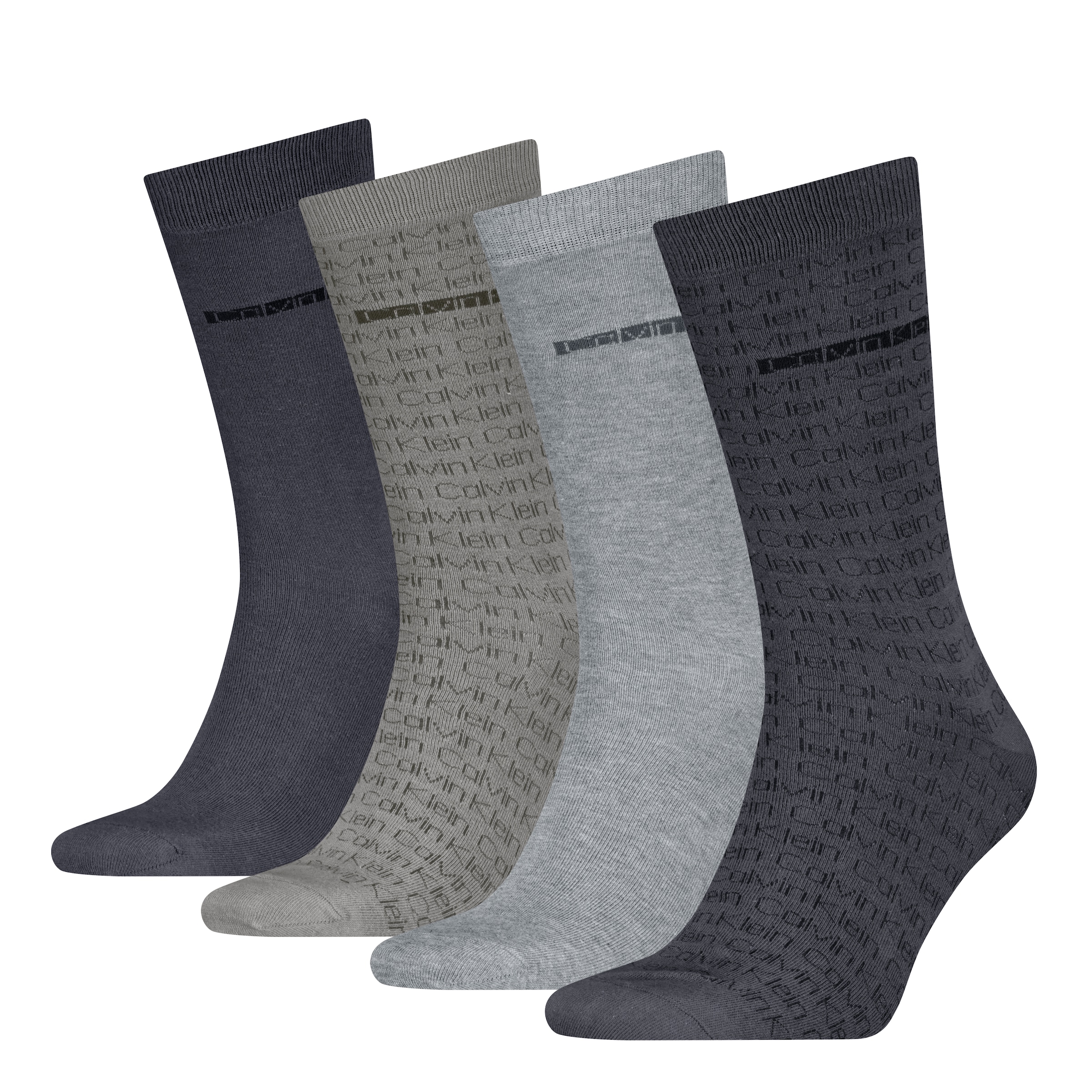 Calvin Klein Socken »CK MEN SOCK 4P GIFTBOX AOP« 4er Pack