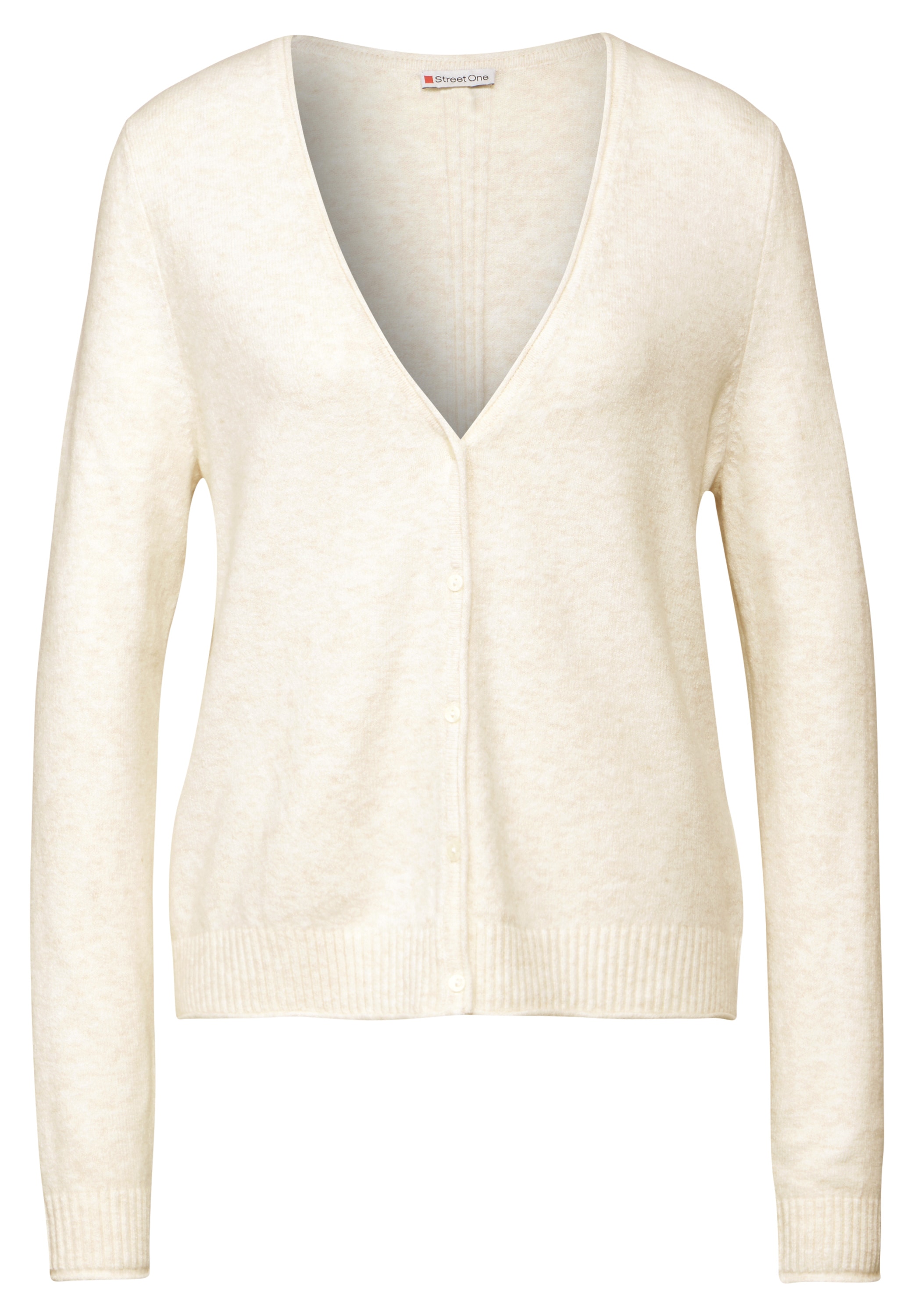 STREET ONE Cardigan, kurz, mit Knopfleiste