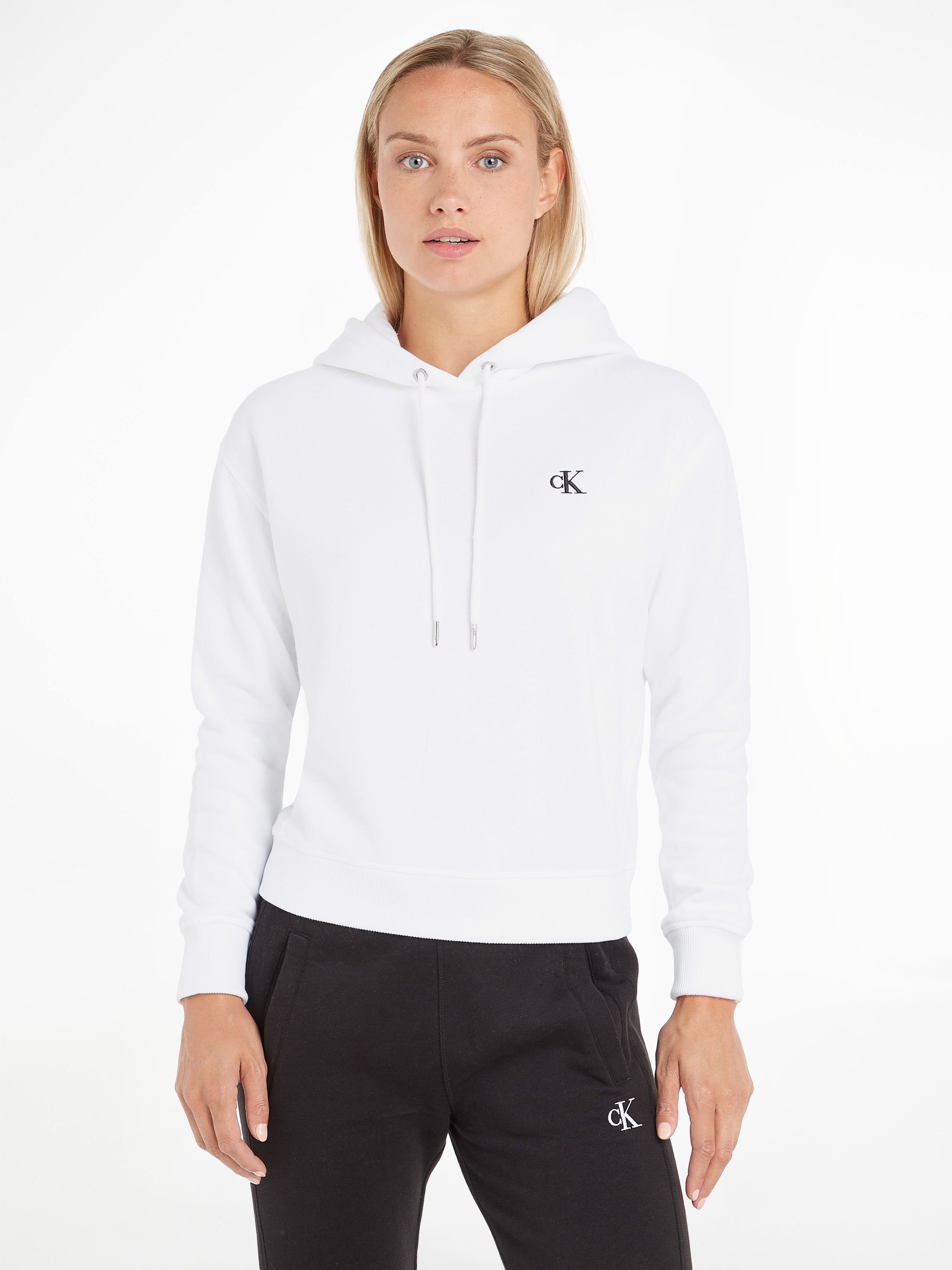 Calvin Klein Jeans Kapuzensweatshirt »CK EMBROIDERY HD«, mit CK Monogramm Stickerei