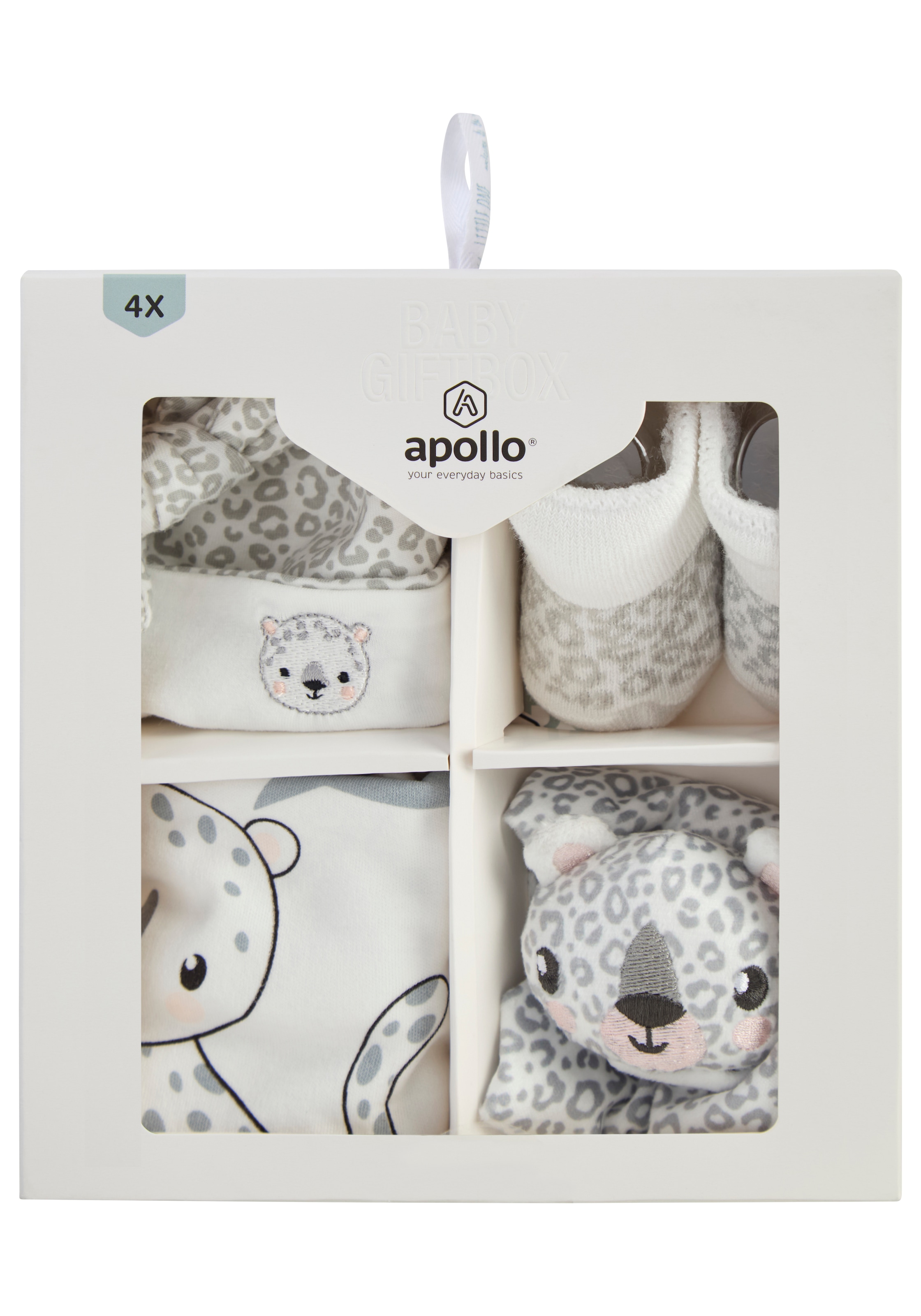 Apollo Neugeborenen-Geschenkset, Süsses, geschlechtsneutales Babyset