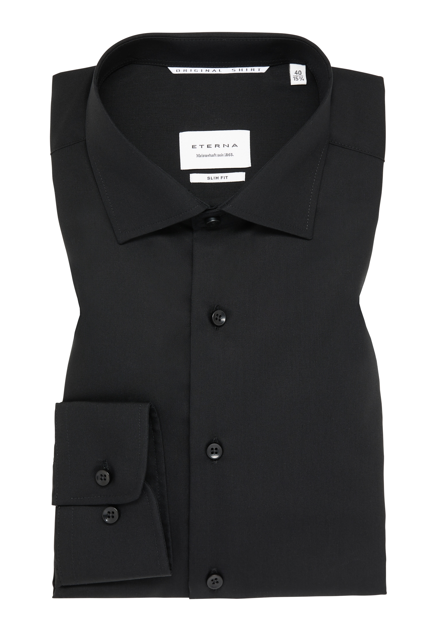 Eterna Langarmhemd »SLIM FIT«, NON IRON (bügelfrei)