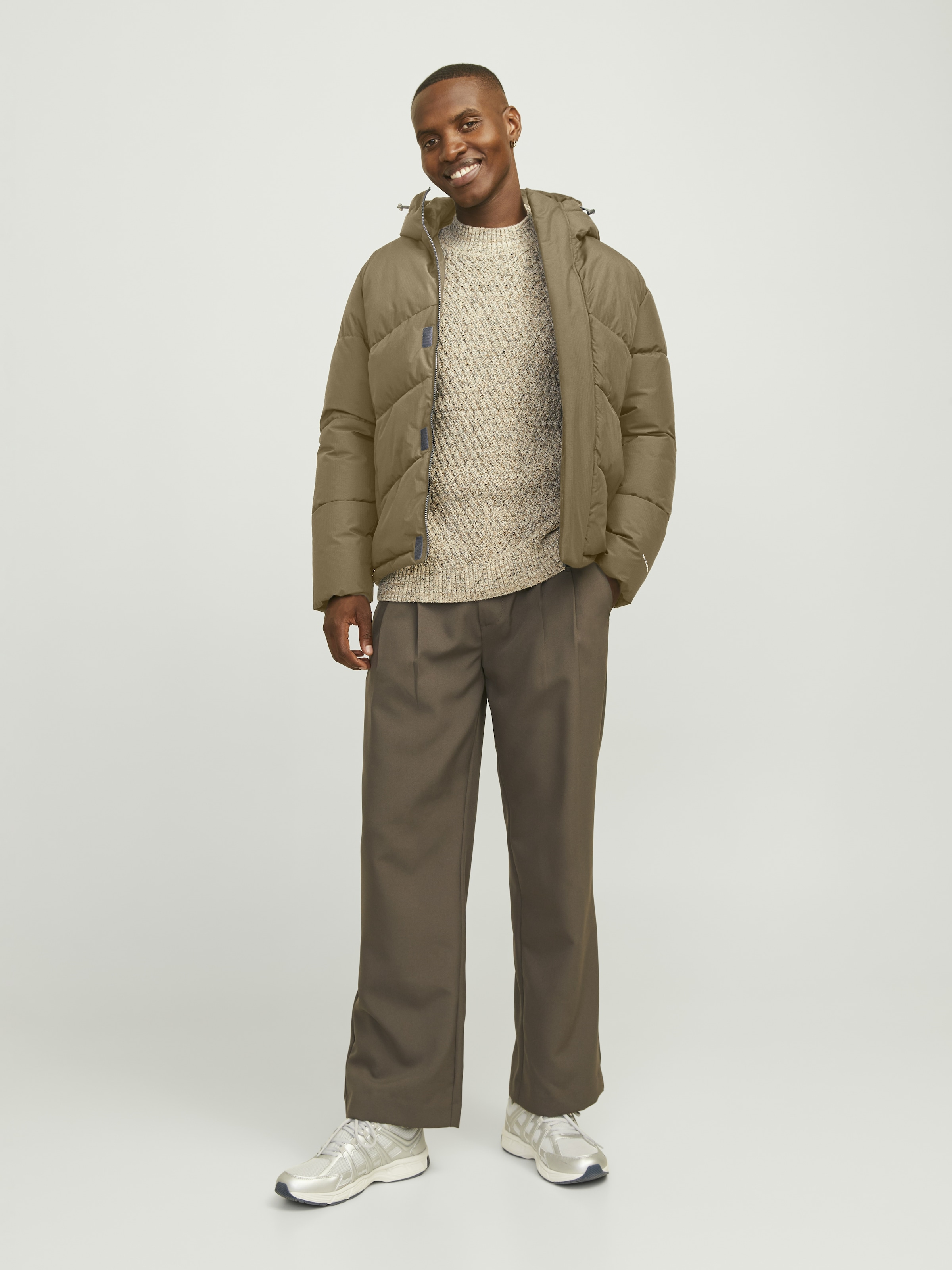 Jack & Jones Steppjacke »JJWORLD PUFFER JACKET«, mit Kapuze