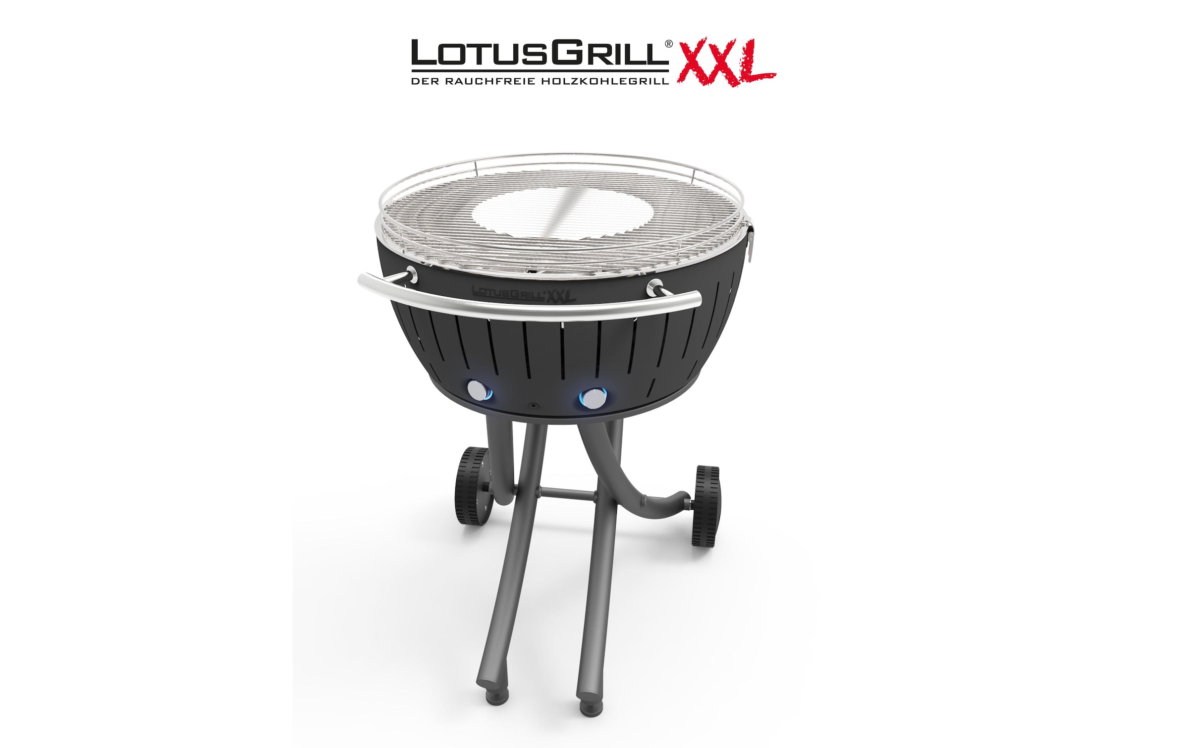 LotusGrill Holzkohlegrill »XXL Grau«