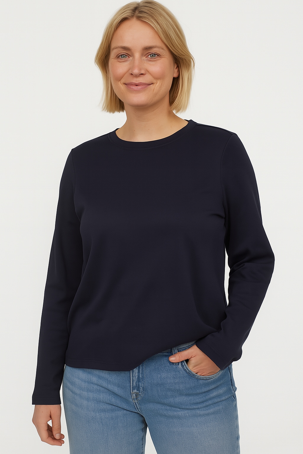 Vero Moda Langarmshirt »VMPAULINA LS T-SHIRT GA JRS NOOS«