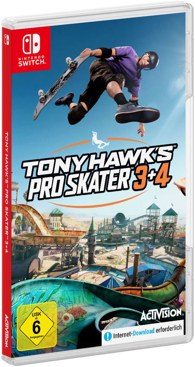 ACTIVISION BLIZZARD Spielesoftware »Switch Tony Hawk's Pro Skater 3+4 (Code in a Box)«, Nintendo Switch
