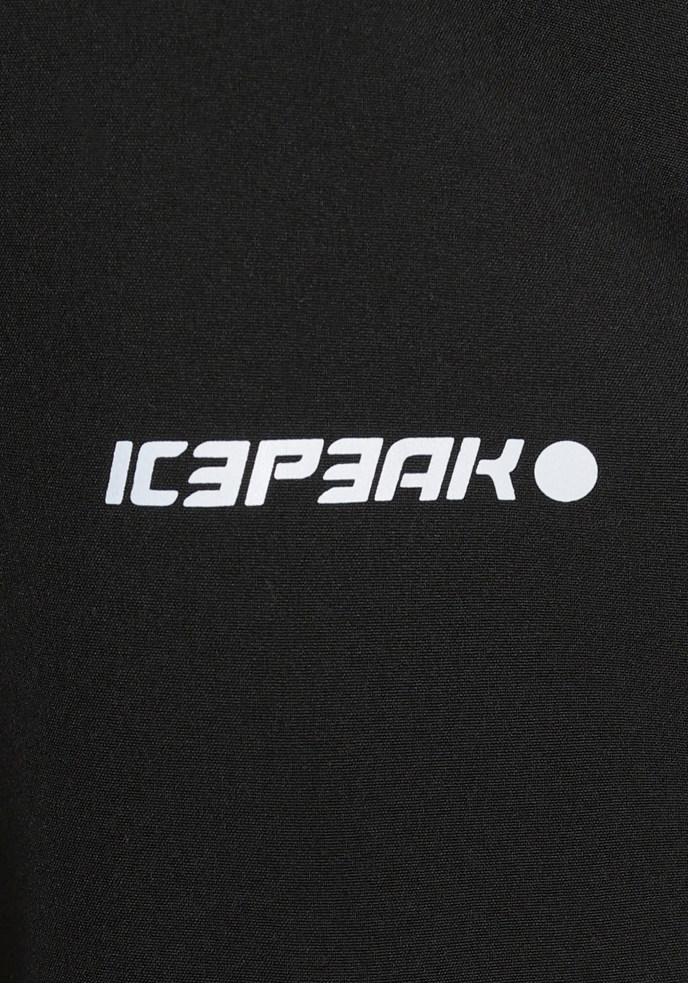 Icepeak Softshelljacke »BRENHAM«, mit Kapuze, Winddicht & Wasserabweisend & Atmungsaktiv